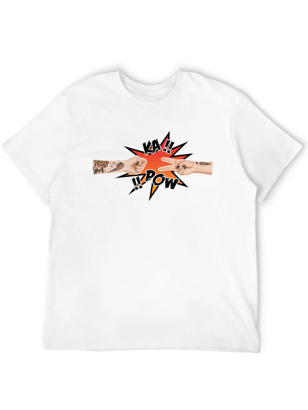 Rock Paper Scissors KA!! POW T-Shirt