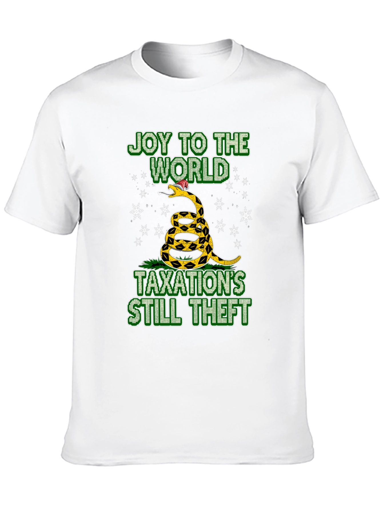 Joy To The World Taxation’s Still Theft T-Shirt