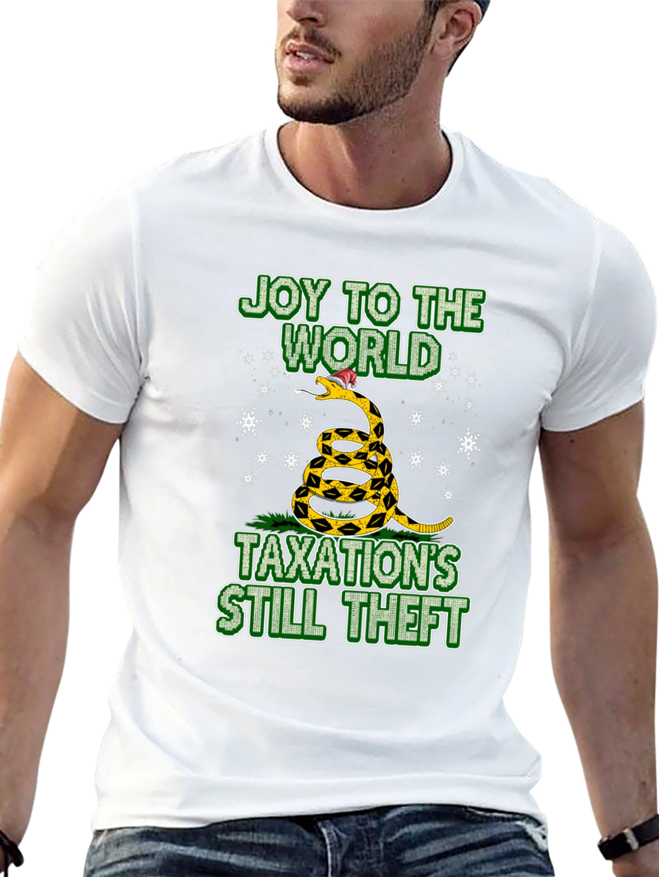 Joy To The World Taxation’s Still Theft T-Shirt