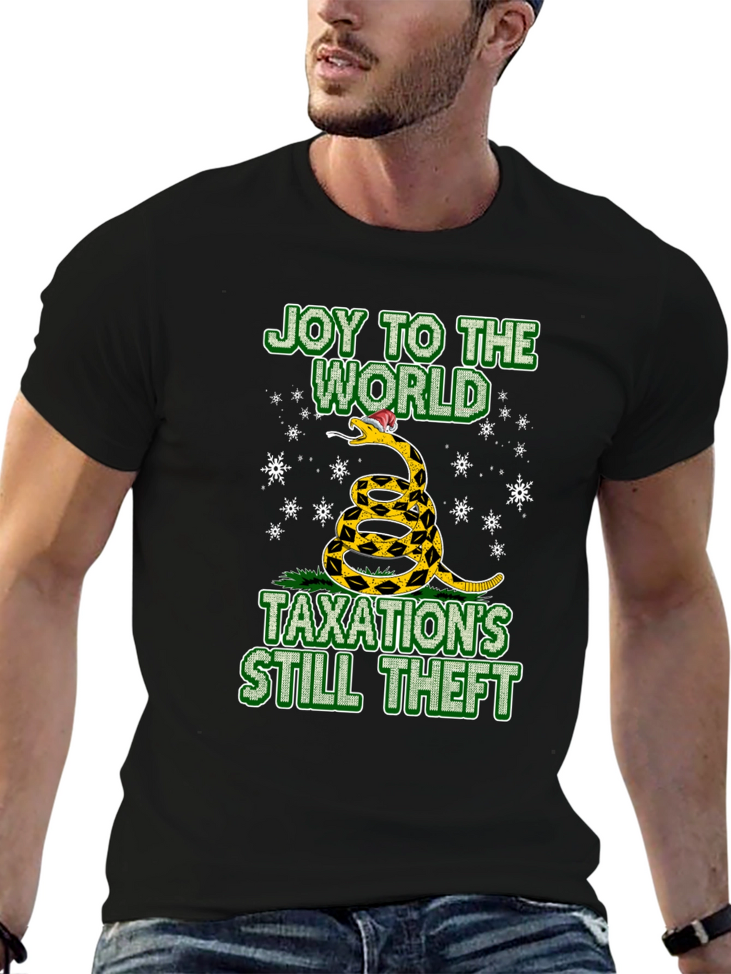 Joy To The World Taxation’s Still Theft T-Shirt