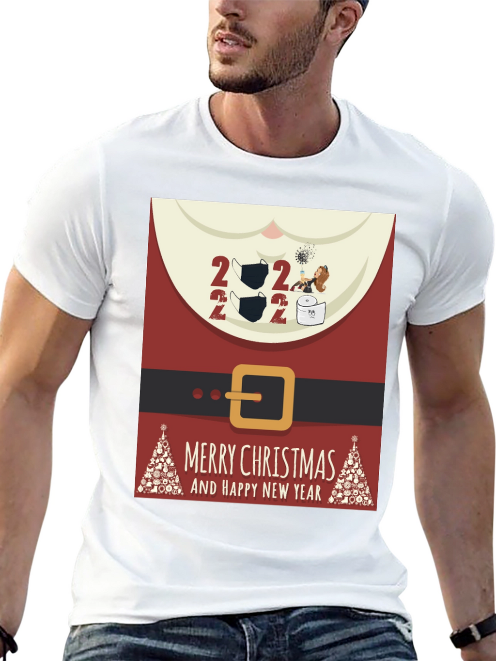 Festive 2022 Christmas T-Shirt - Holiday Cheer