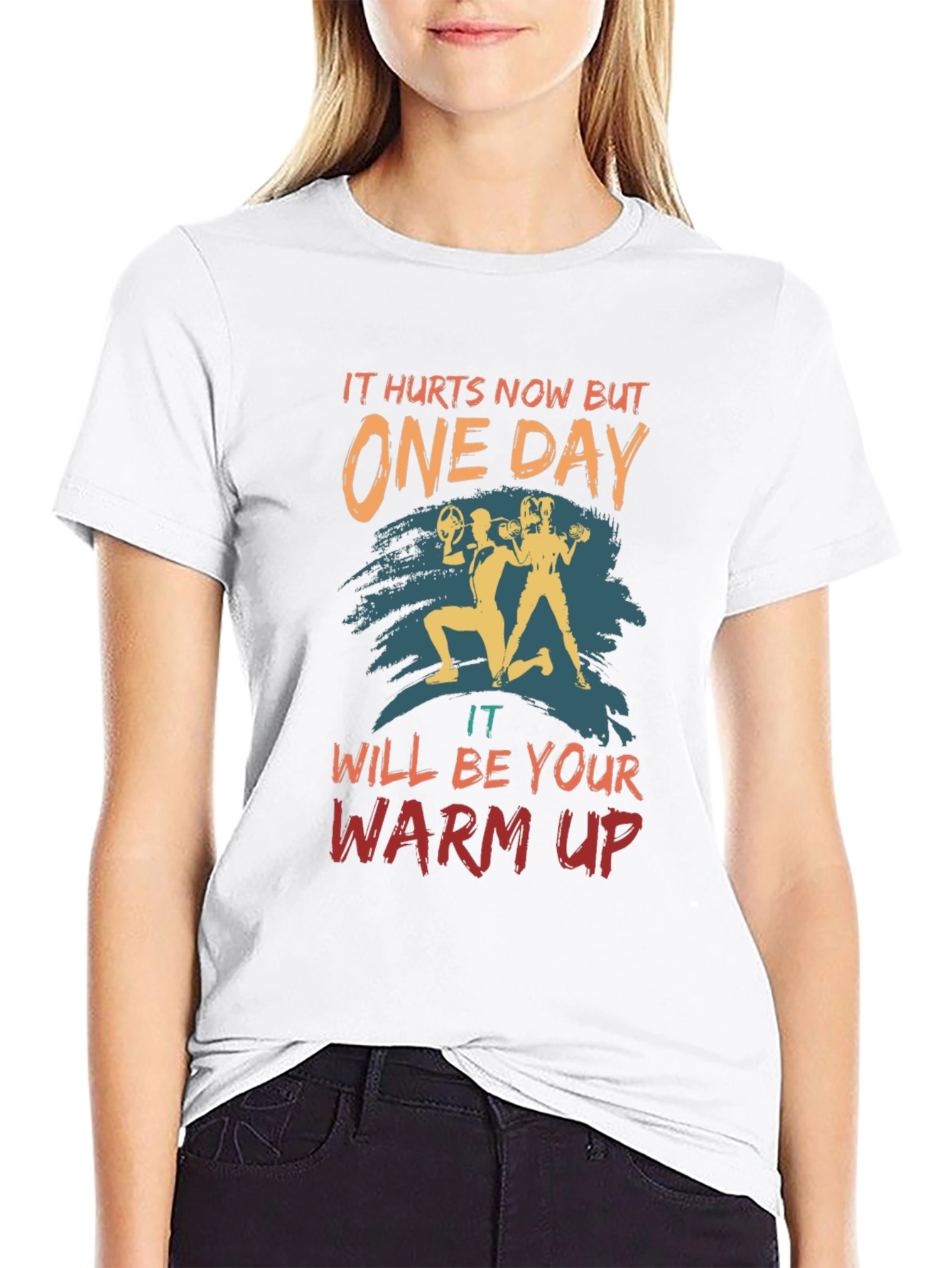 Workout Motivation T-Shirt - One Day Design