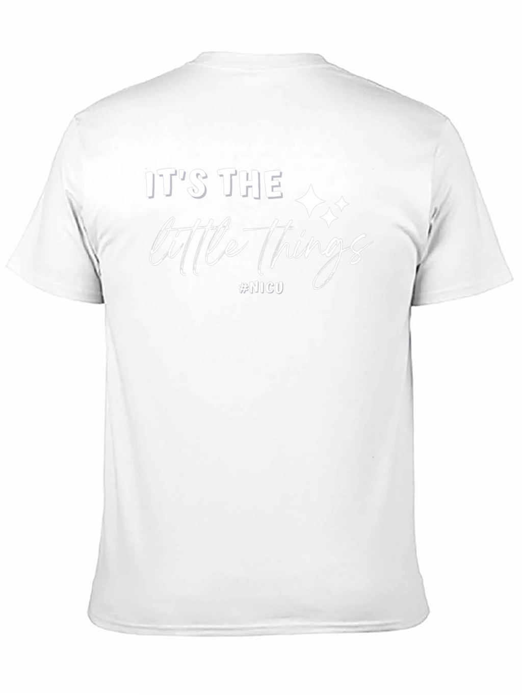 NICU Little Things Graphic Tee