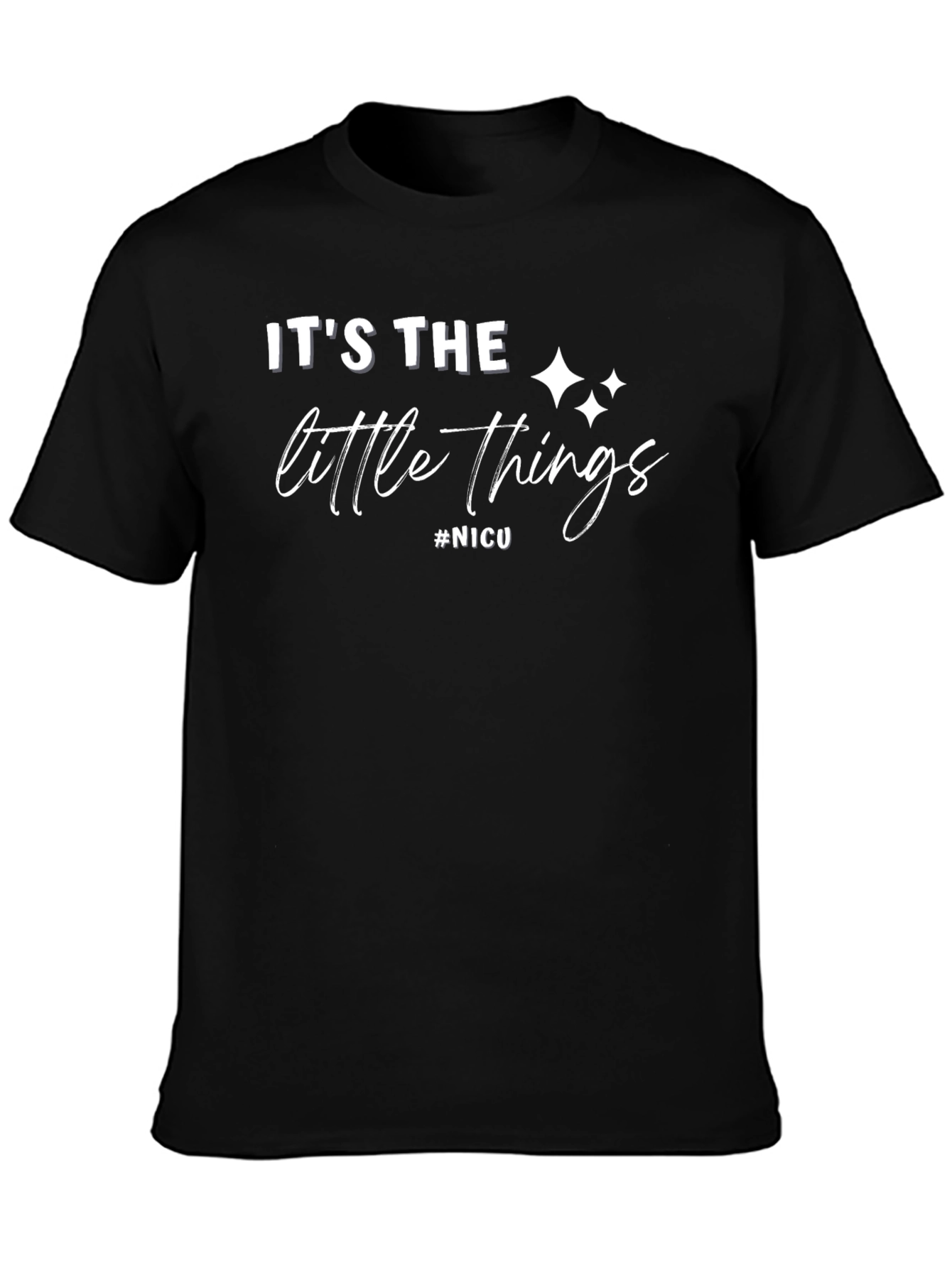 NICU Little Things Graphic Tee