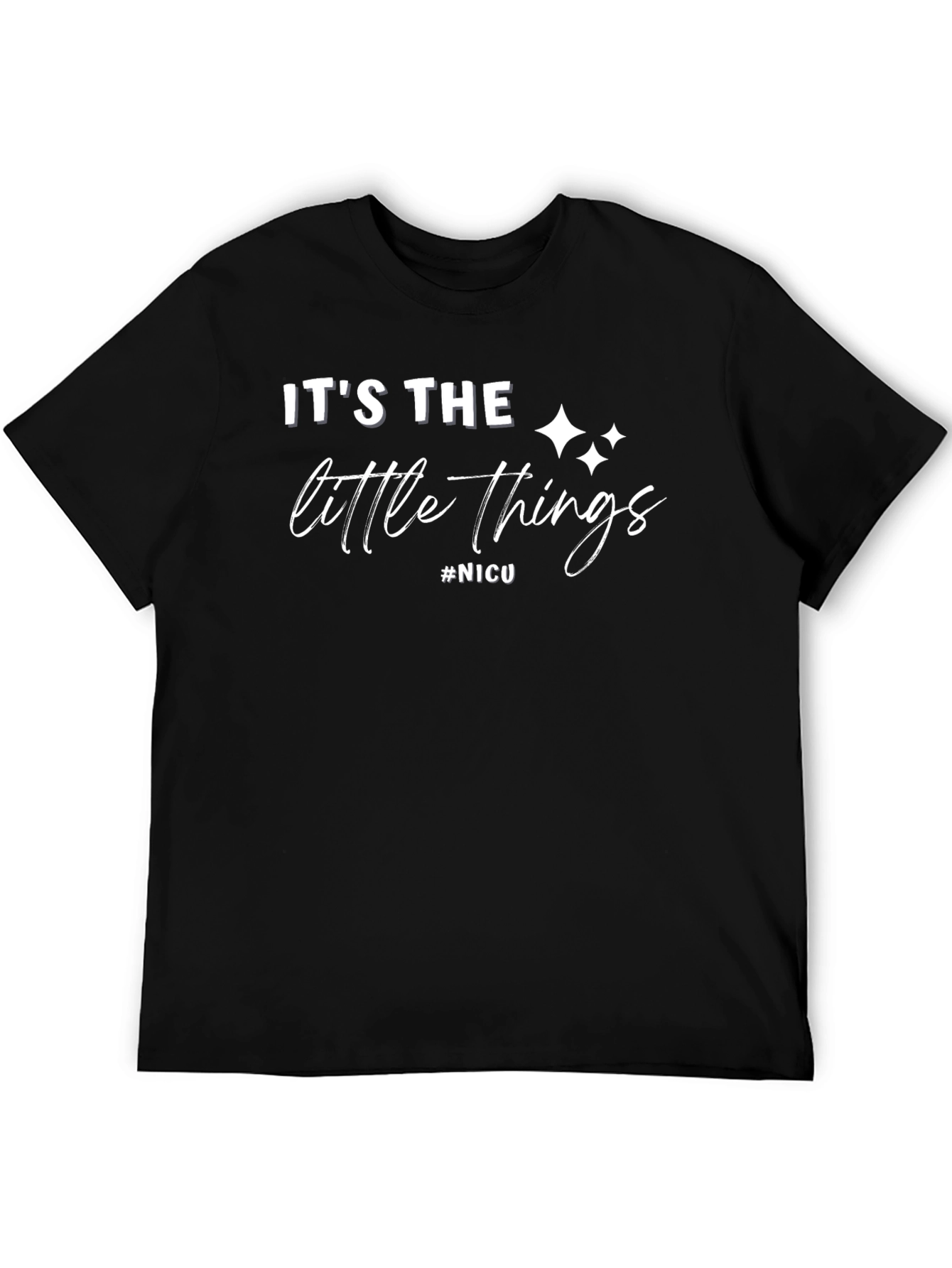 NICU Little Things Graphic Tee