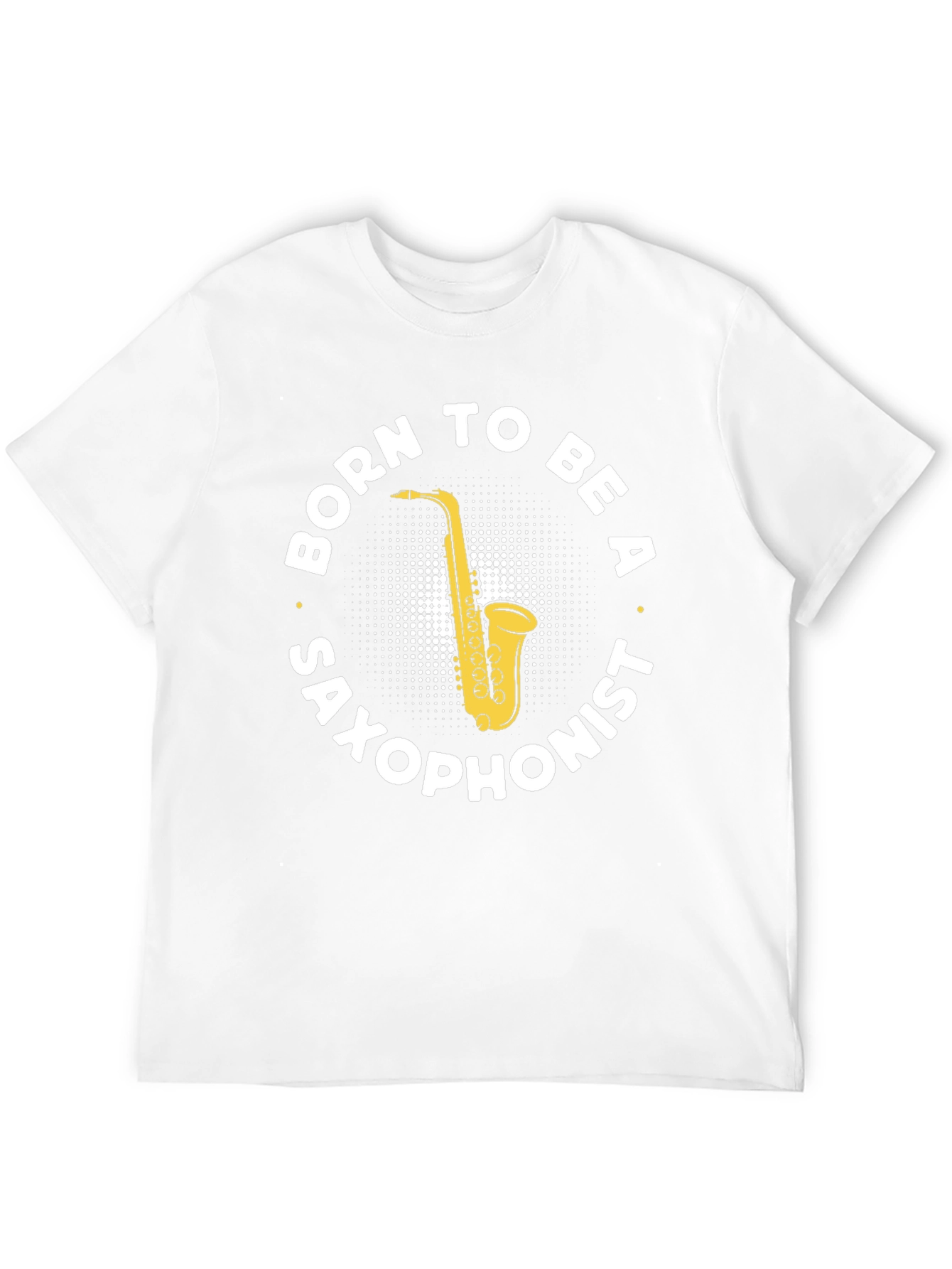 Born to Be a Saxophonist Black T-Shirt