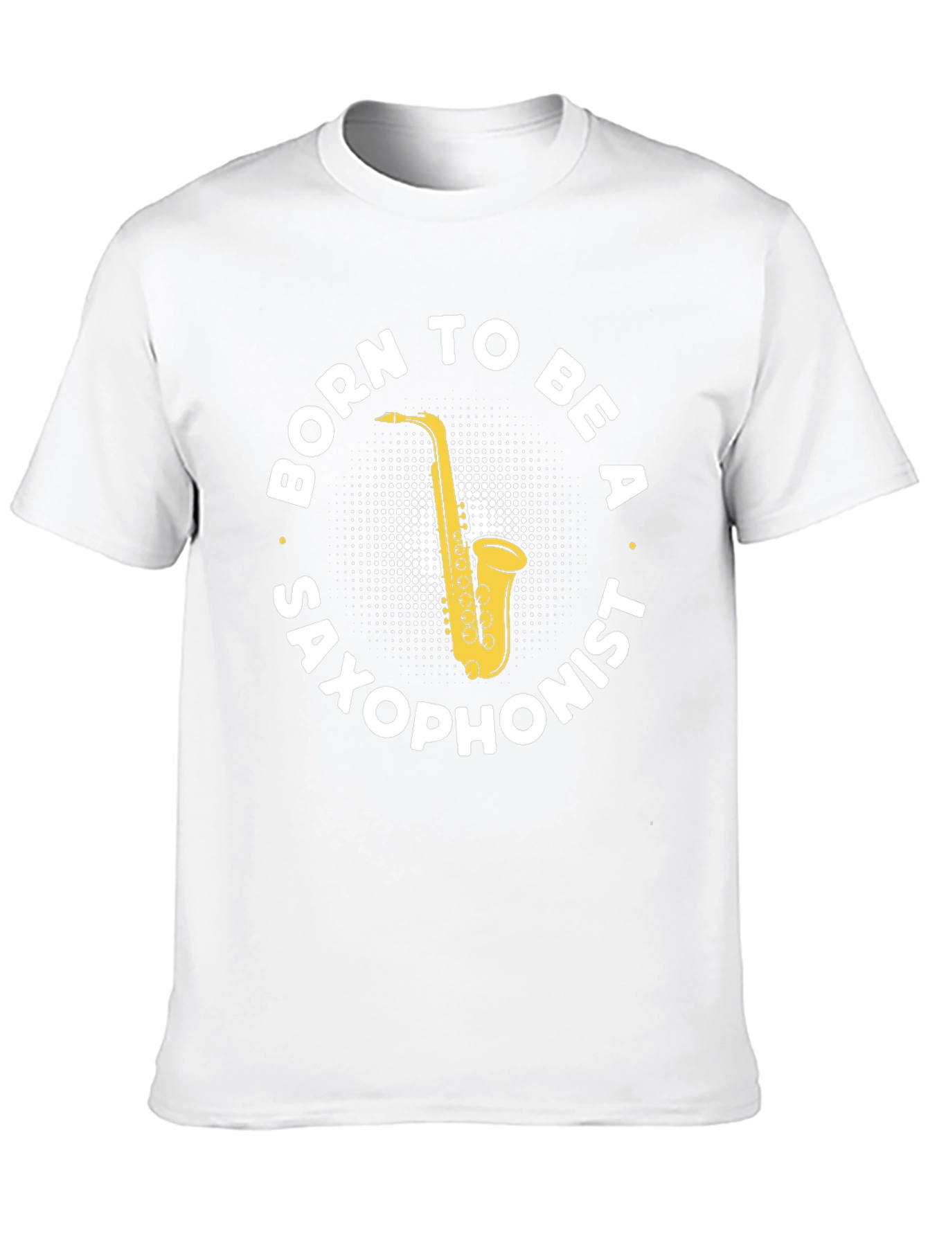 Born to Be a Saxophonist Black T-Shirt