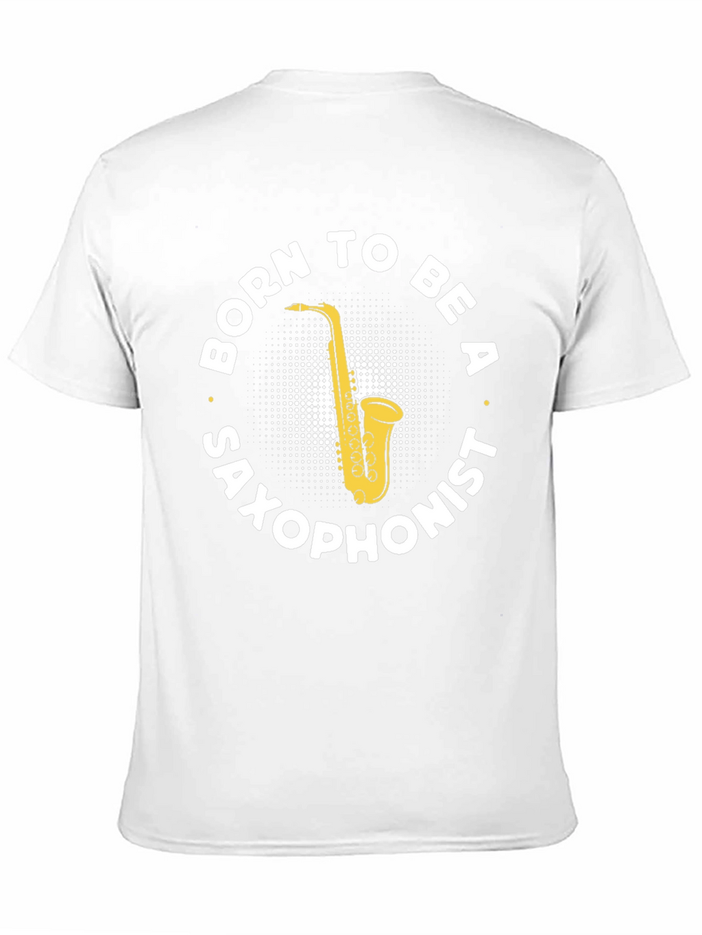 Born to Be a Saxophonist Black T-Shirt