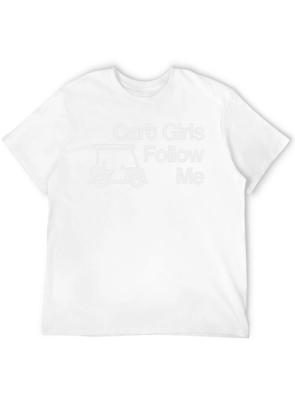 Cart Girls Follow Me Graphic Tee - Black