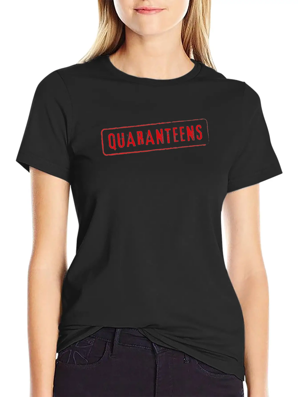 Quarantine Quotes Social Distance Quaranteens Breathable Graphic T-Shirt – Perfect For Casual Days