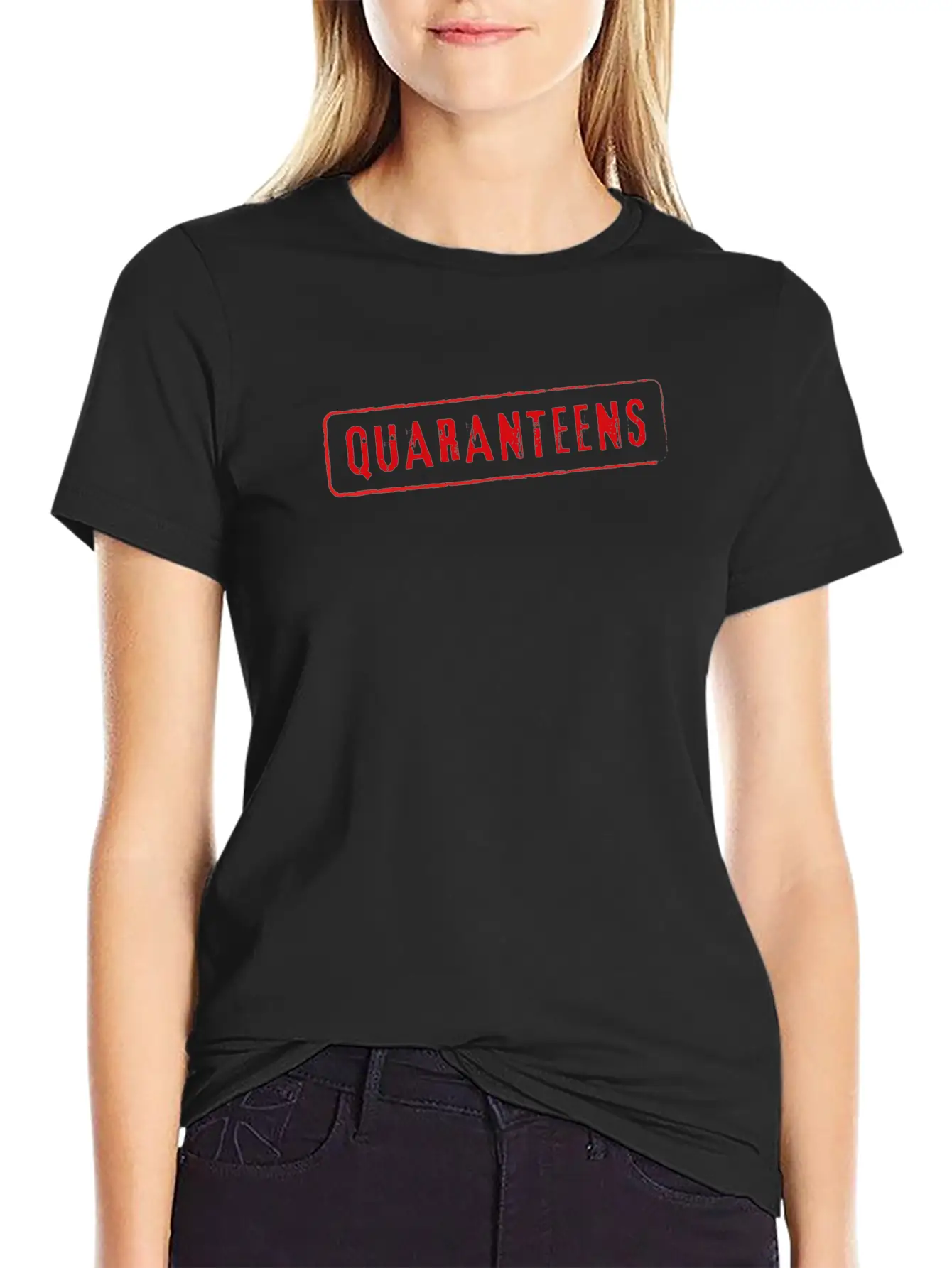 Quarantine Quotes Social Distance Quaranteens Breathable Graphic T-Shirt – Perfect For Casual Days