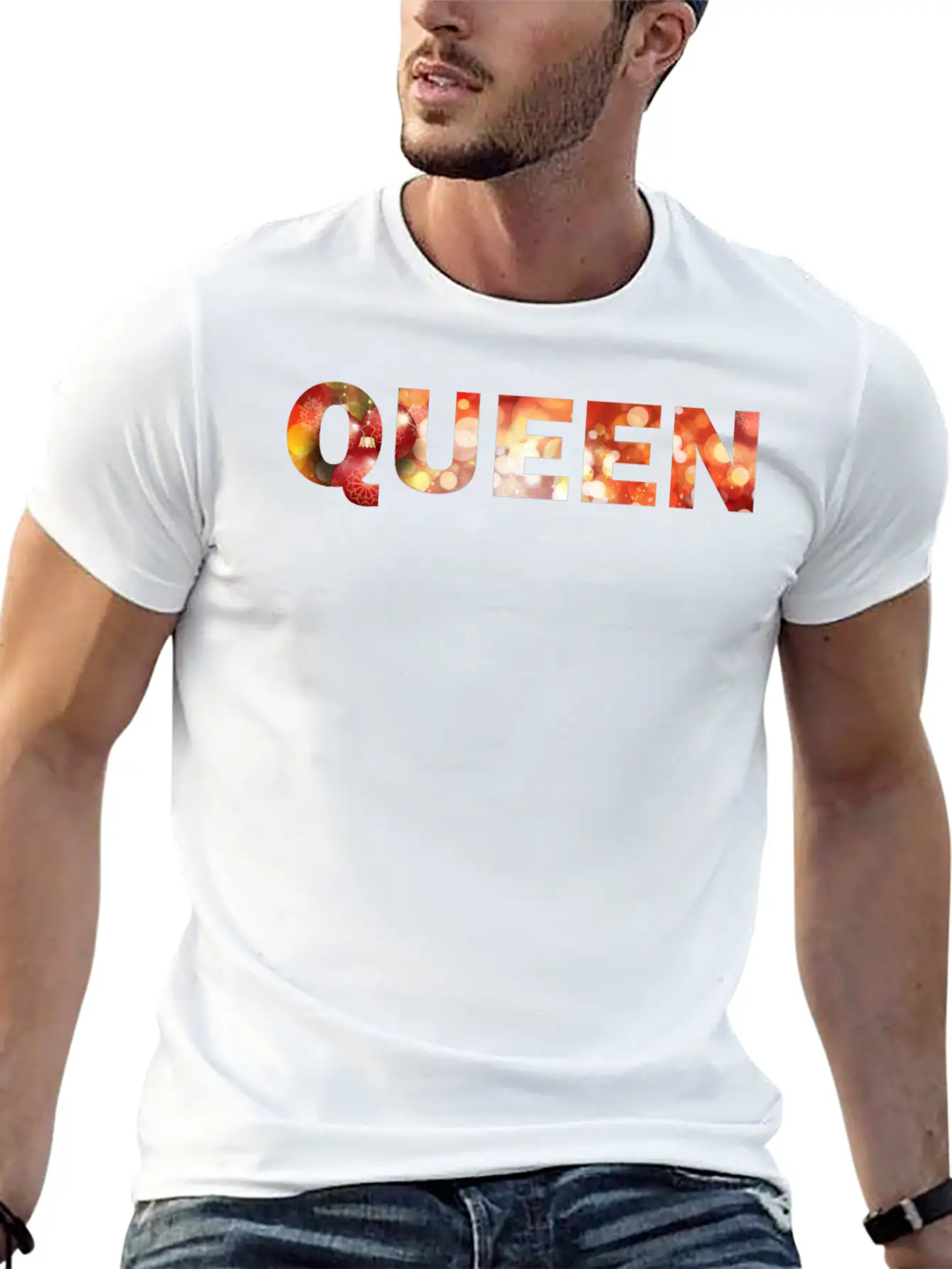 QUEEN Basic Graphic T-Shirt – Daily Comfort In Soft Cotton
