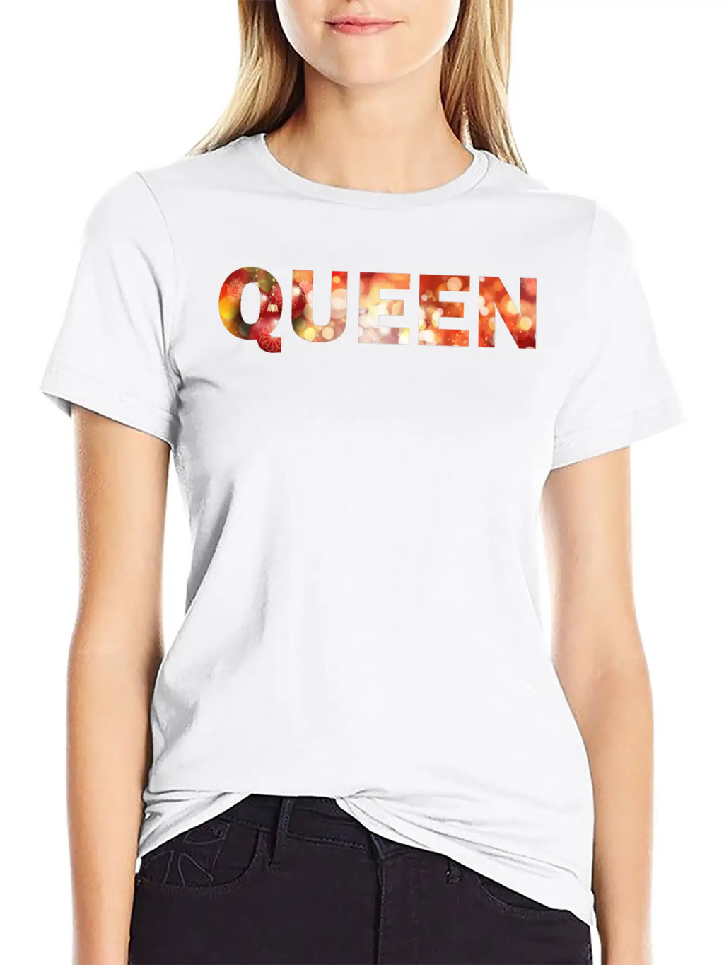 QUEEN Basic Graphic T-Shirt – Daily Comfort In Soft Cotton