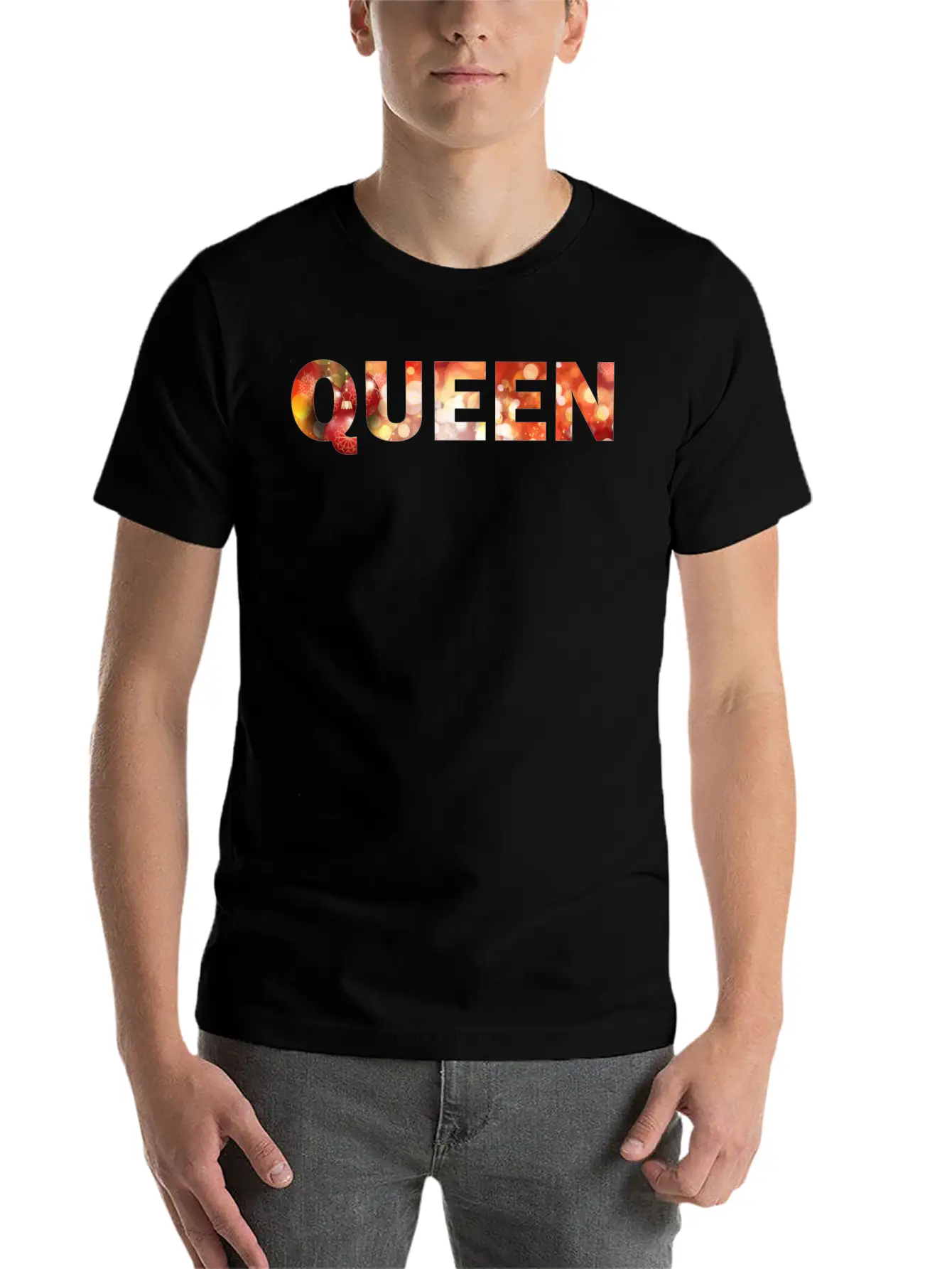 QUEEN Basic Graphic T-Shirt – Daily Comfort In Soft Cotton