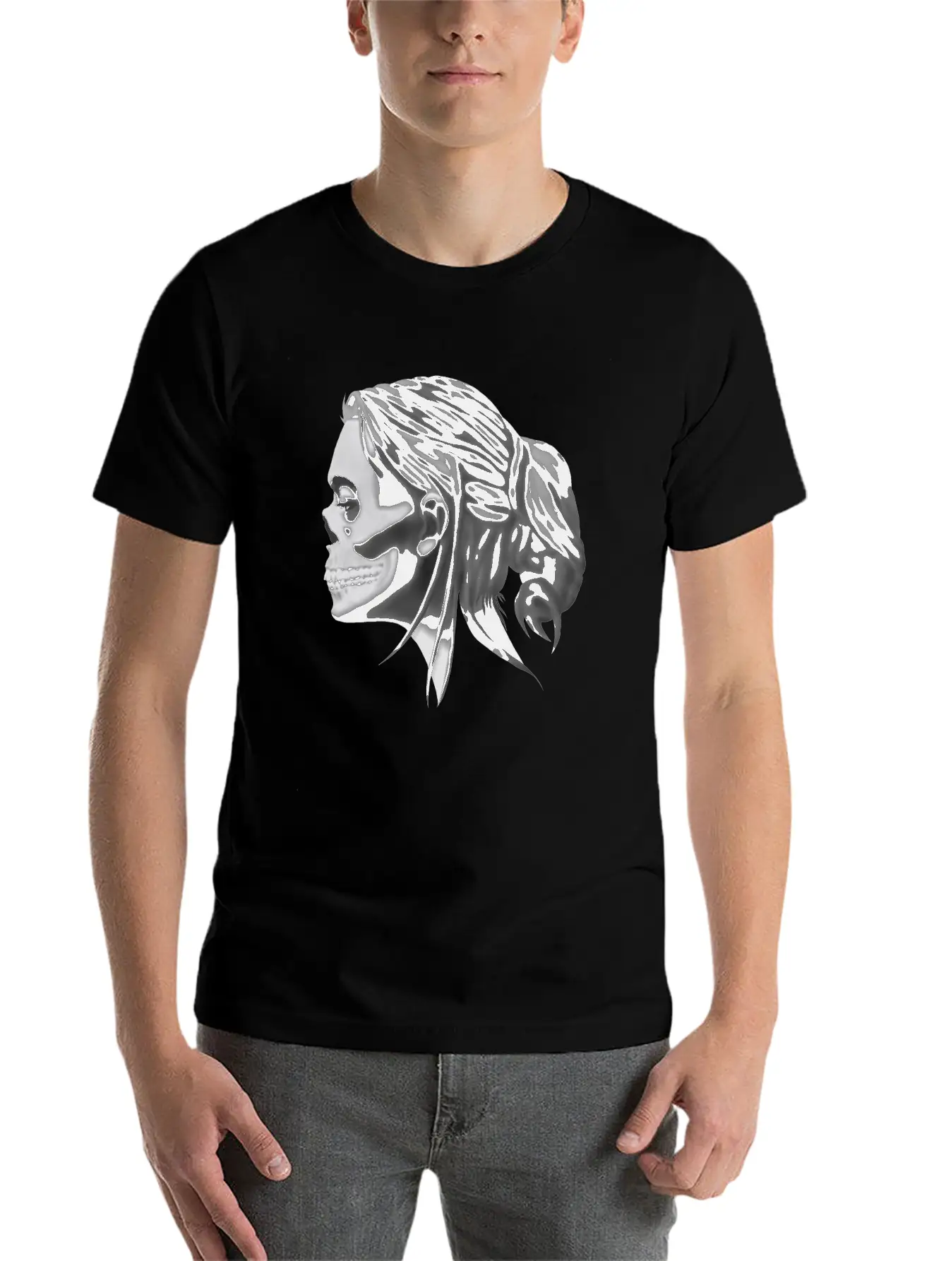 Queen Of Death Basic Graphic T-Shirt – Daily Comfort In Soft Cotton