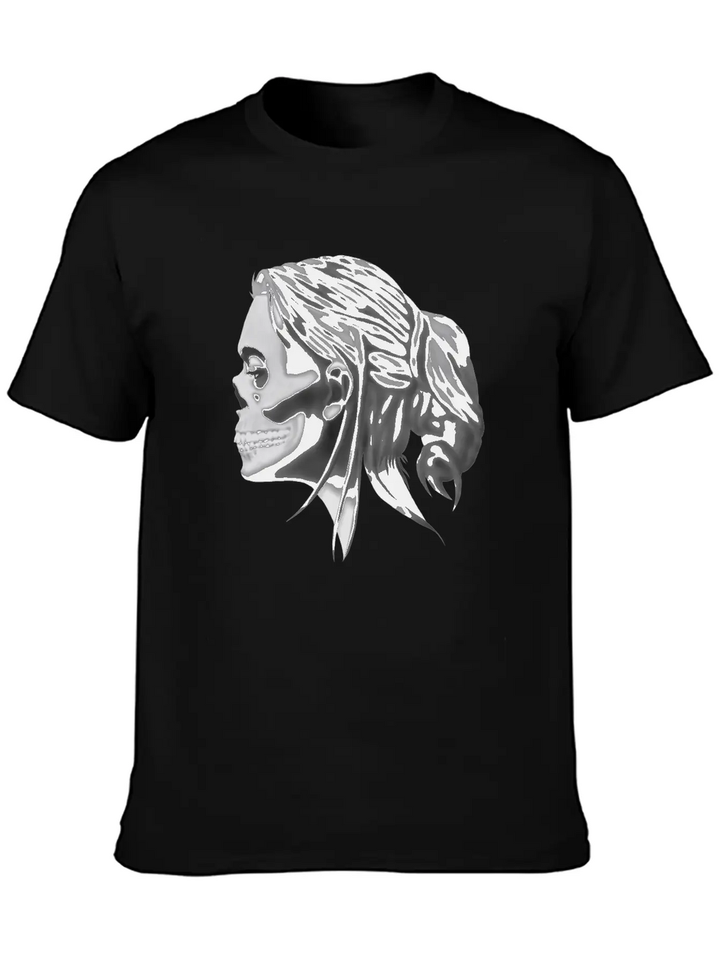 Queen Of Death Basic Graphic T-Shirt – Daily Comfort In Soft Cotton