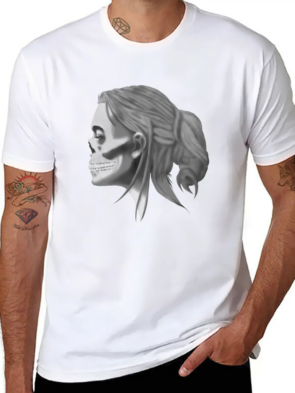 Queen Of Death Basic Graphic T-Shirt – Daily Comfort In Soft Cotton