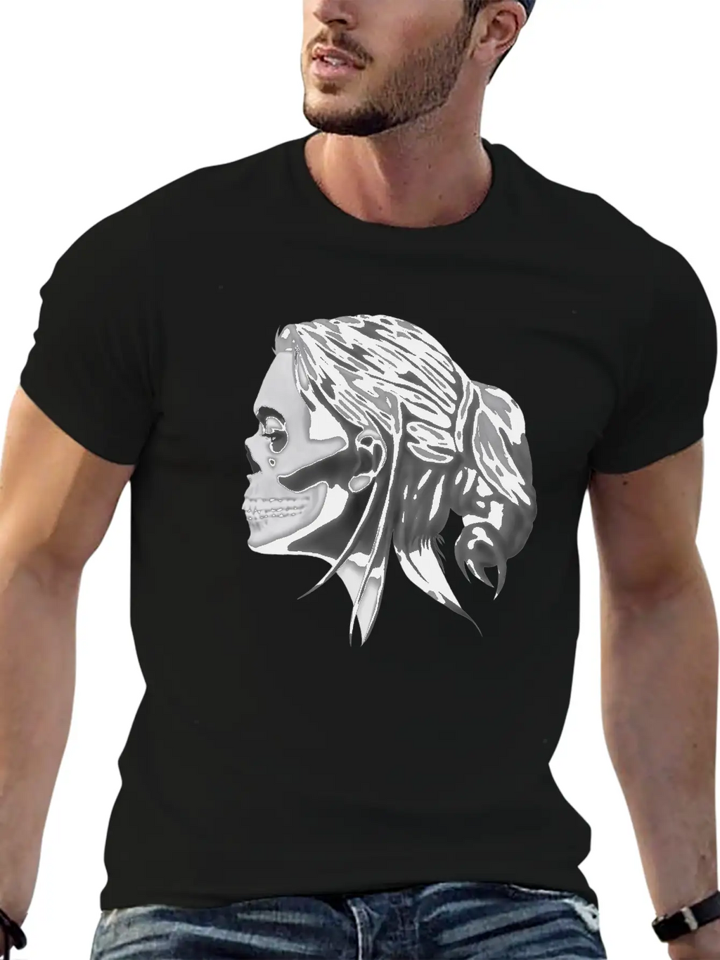 Queen Of Death Basic Graphic T-Shirt – Daily Comfort In Soft Cotton