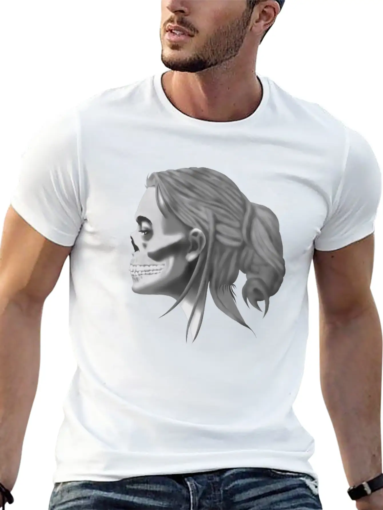 Queen Of Death Basic Graphic T-Shirt – Daily Comfort In Soft Cotton