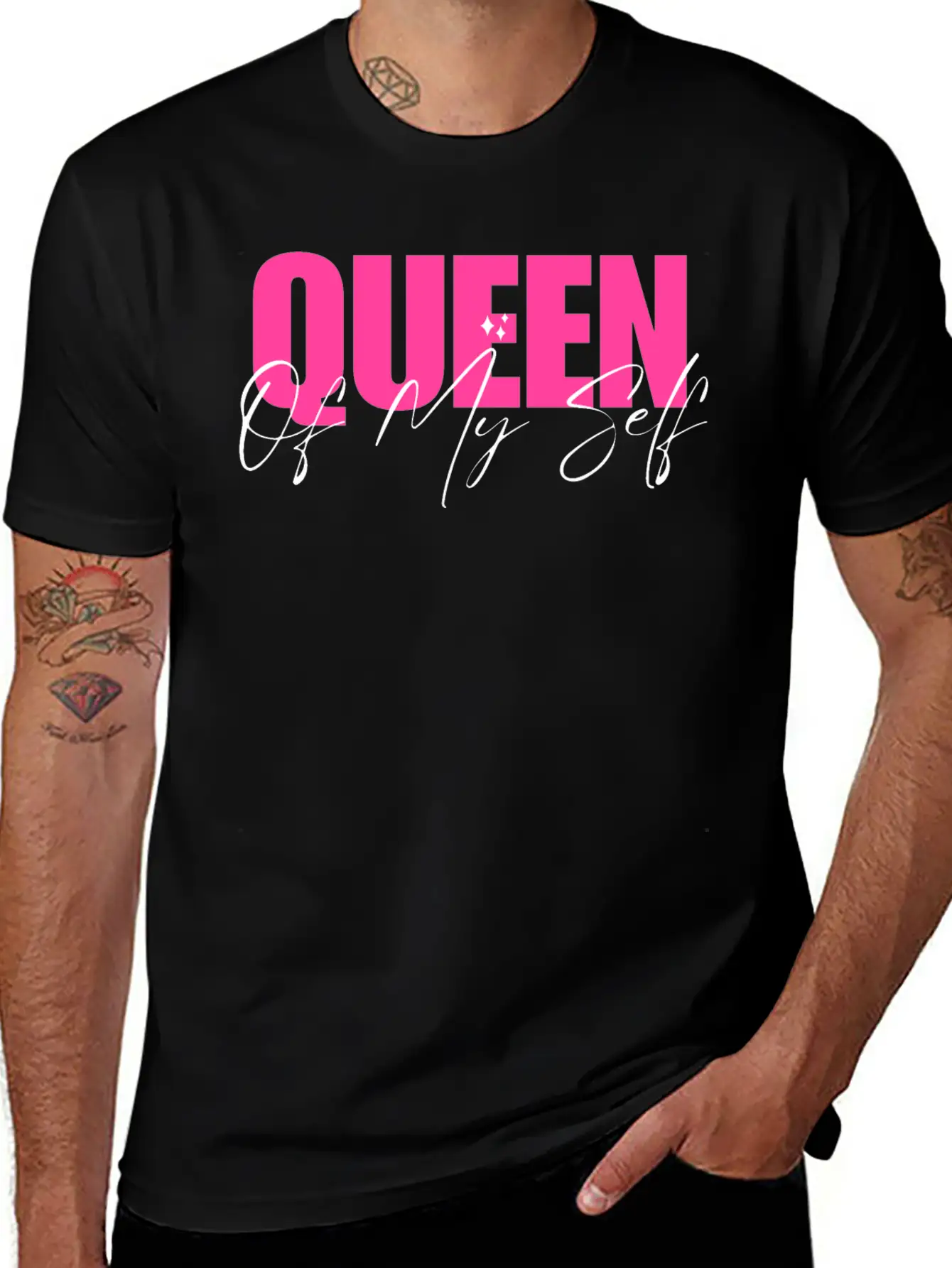 Queen Of My Self Essential Unisex Summer Tee – Soft Cotton Casual Fit