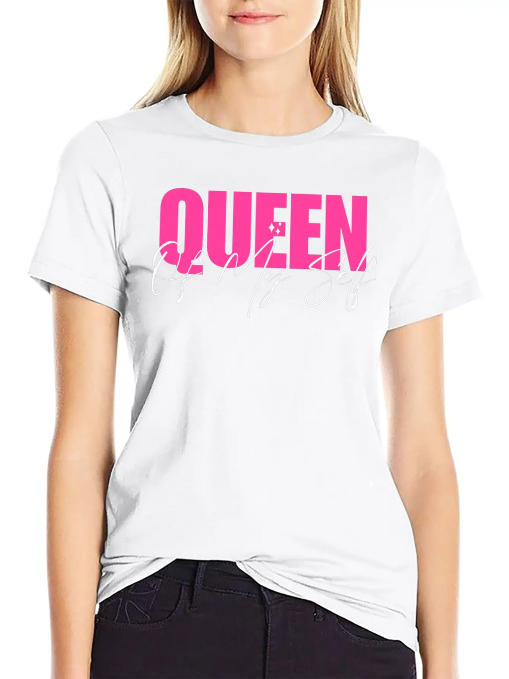 Queen Of My Self Essential Unisex Summer Tee – Soft Cotton Casual Fit