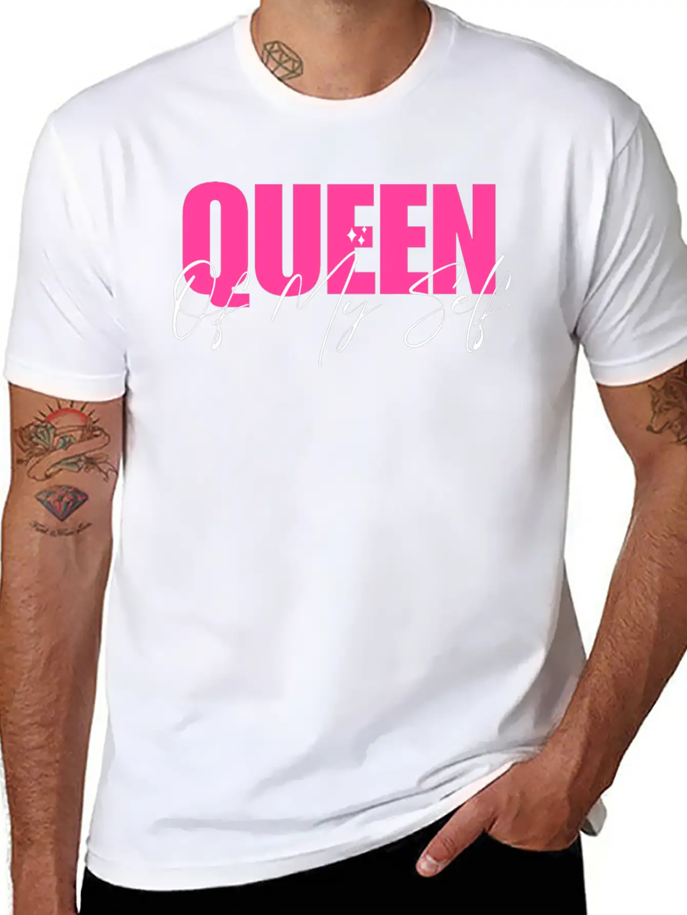 Queen Of My Self Essential Unisex Summer Tee – Soft Cotton Casual Fit