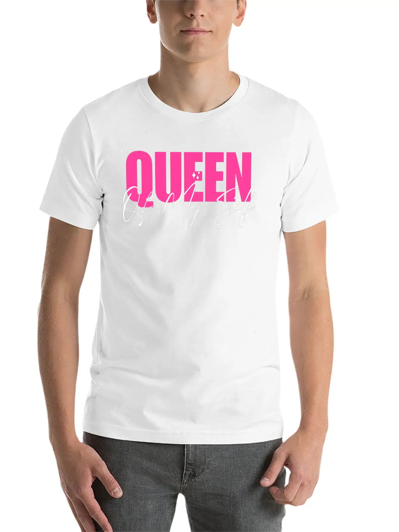 Queen Of My Self Essential Unisex Summer Tee – Soft Cotton Casual Fit