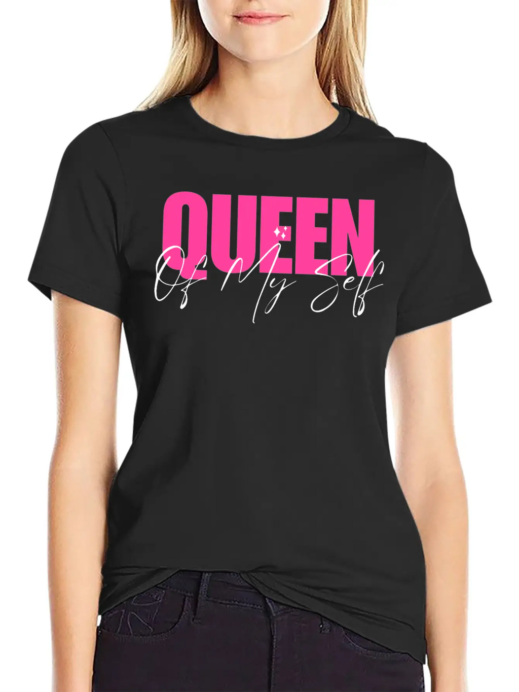 Queen Of My Self Essential Unisex Summer Tee – Soft Cotton Casual Fit