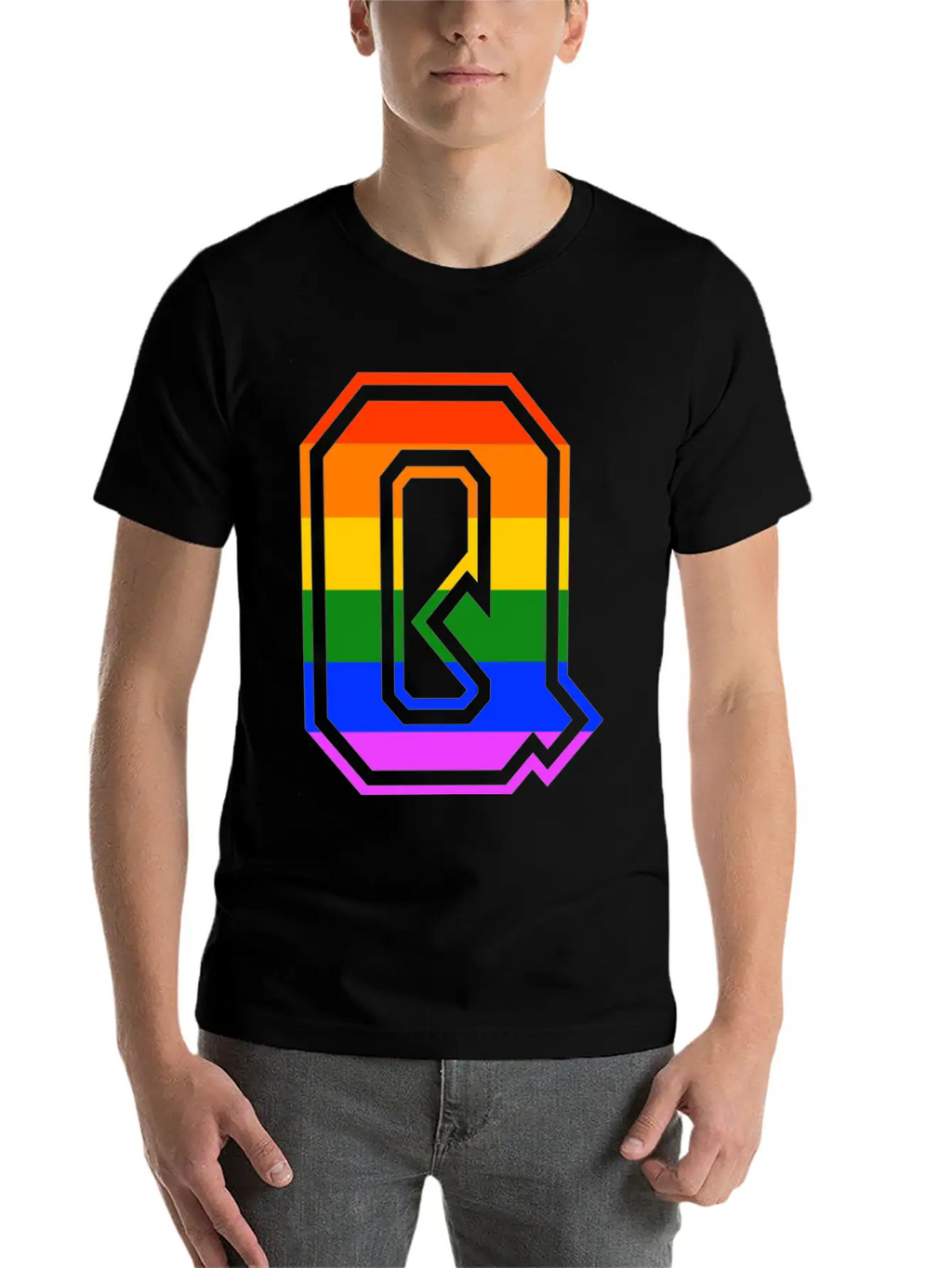 Queer LGBT Gay Pride CDS Rainbow Classic Cotton Tee – Unisex Comfort For Any Season