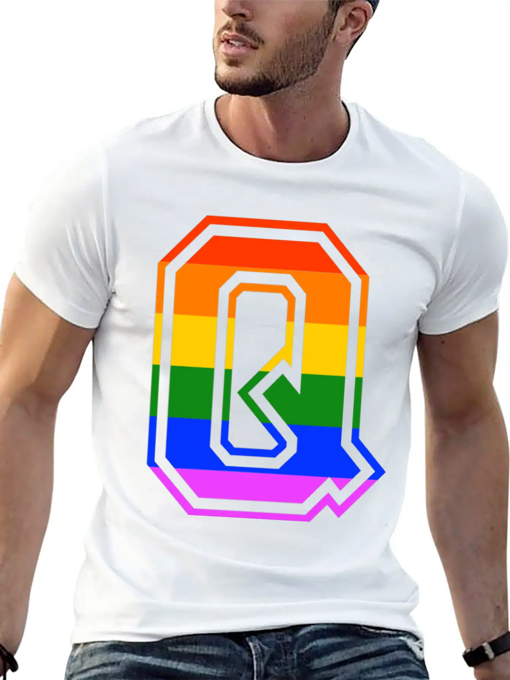 Queer LGBT Gay Pride CDS Rainbow Classic Cotton Tee – Unisex Comfort For Any Season