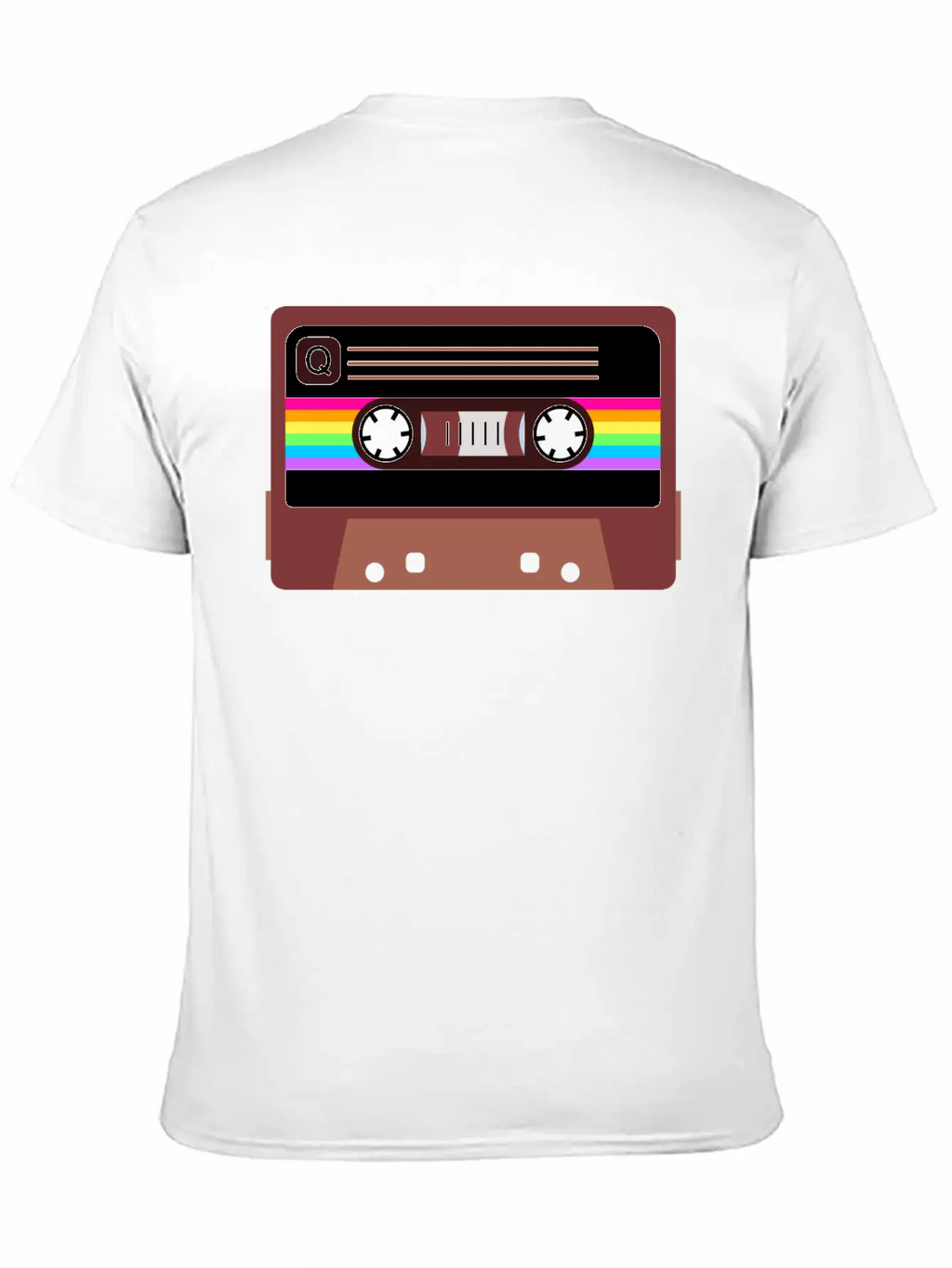 Queer Pride Mixtape Timeless Short Sleeve Tee – Comfy And Minimalist Design