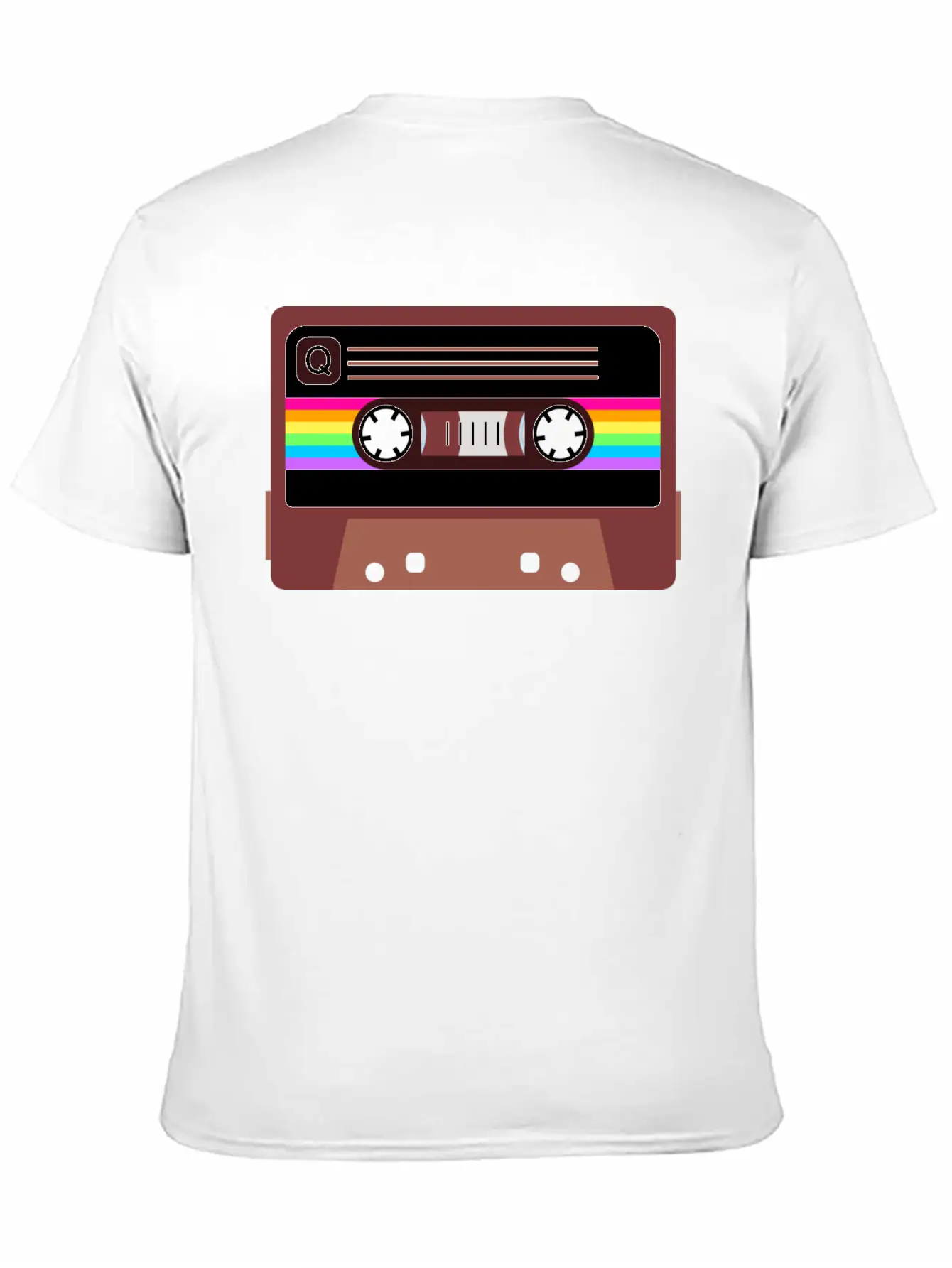 Queer Pride Mixtape Timeless Short Sleeve Tee – Comfy And Minimalist Design