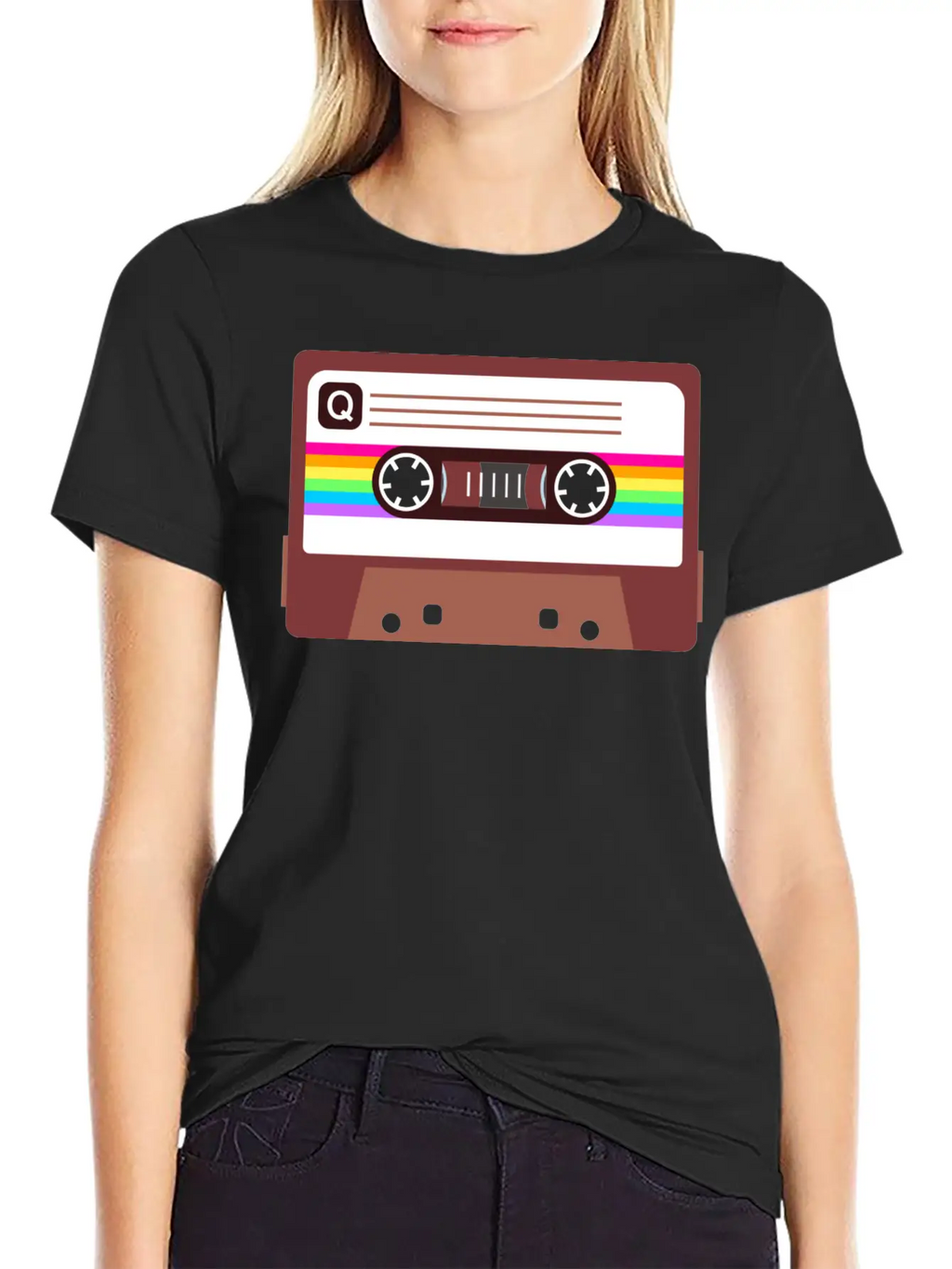 Queer Pride Mixtape Timeless Short Sleeve Tee – Comfy And Minimalist Design
