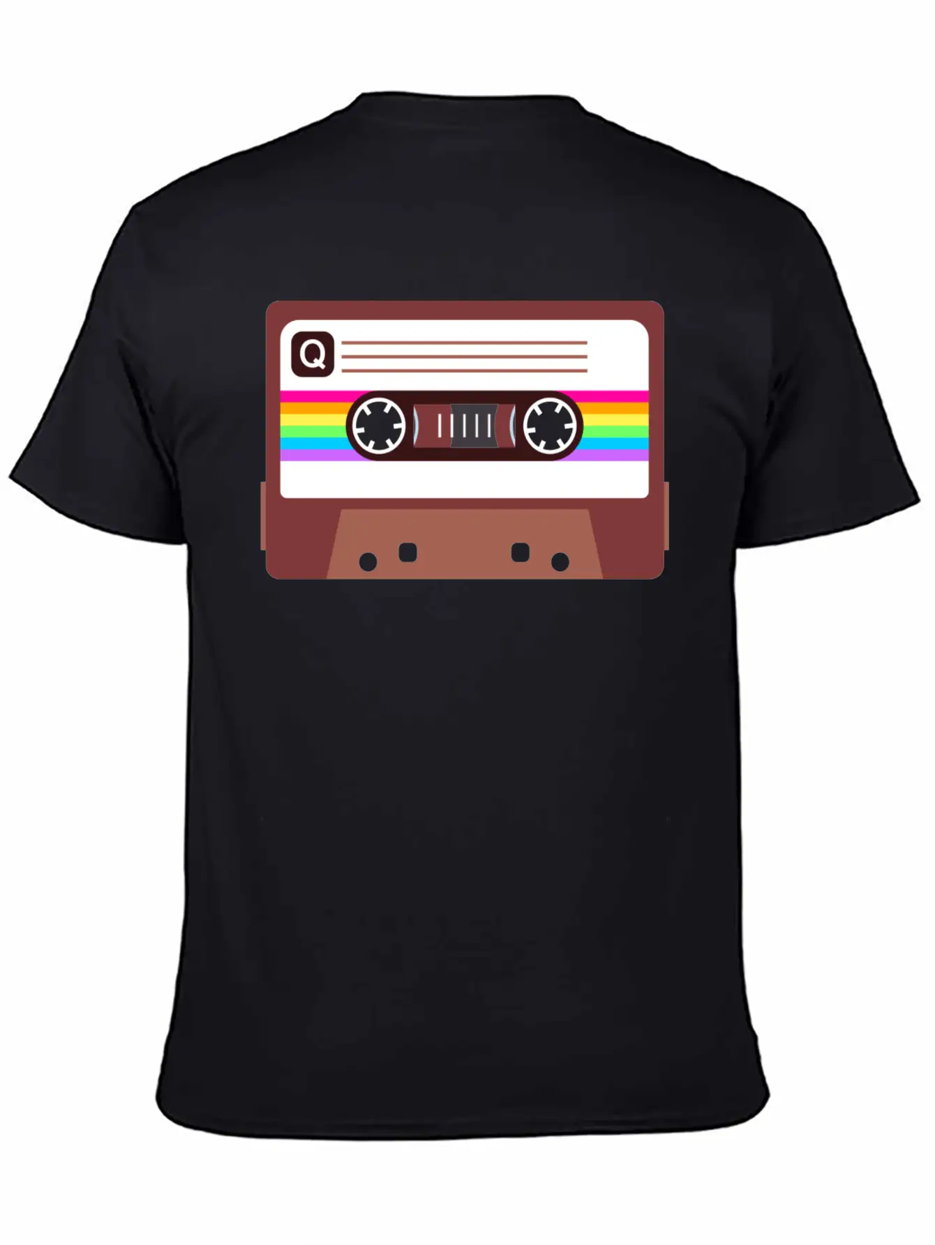 Queer Pride Mixtape Timeless Short Sleeve Tee – Comfy And Minimalist Design