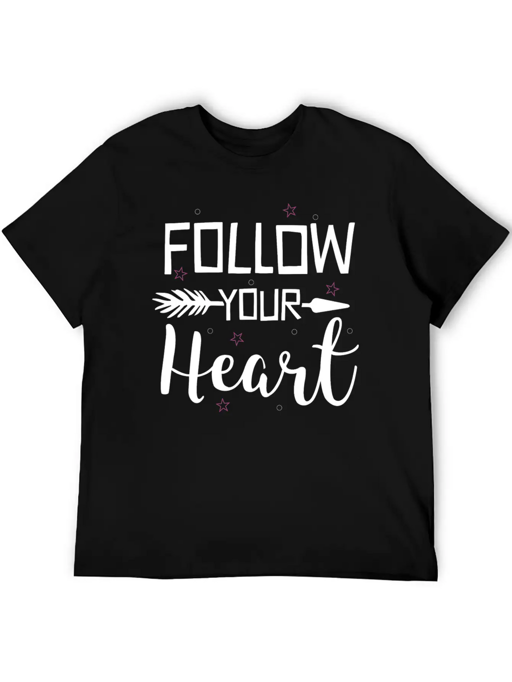 Quotes Follow Your Heart Inspirational Cool Gift Classic Cotton Tee – Unisex Comfort For Any Season