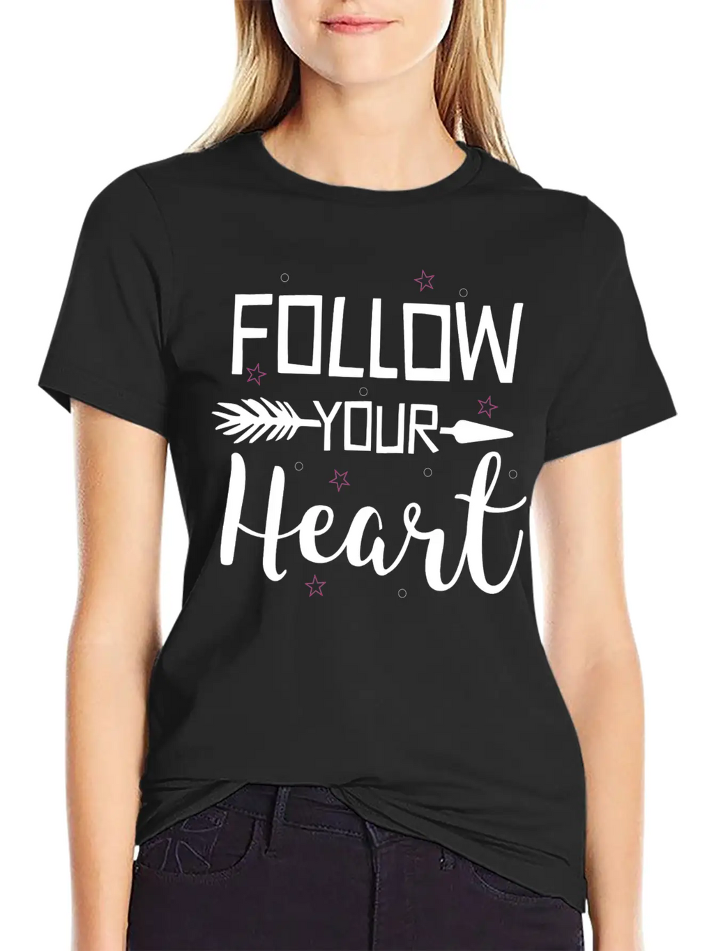Quotes Follow Your Heart Inspirational Cool Gift Classic Cotton Tee – Unisex Comfort For Any Season