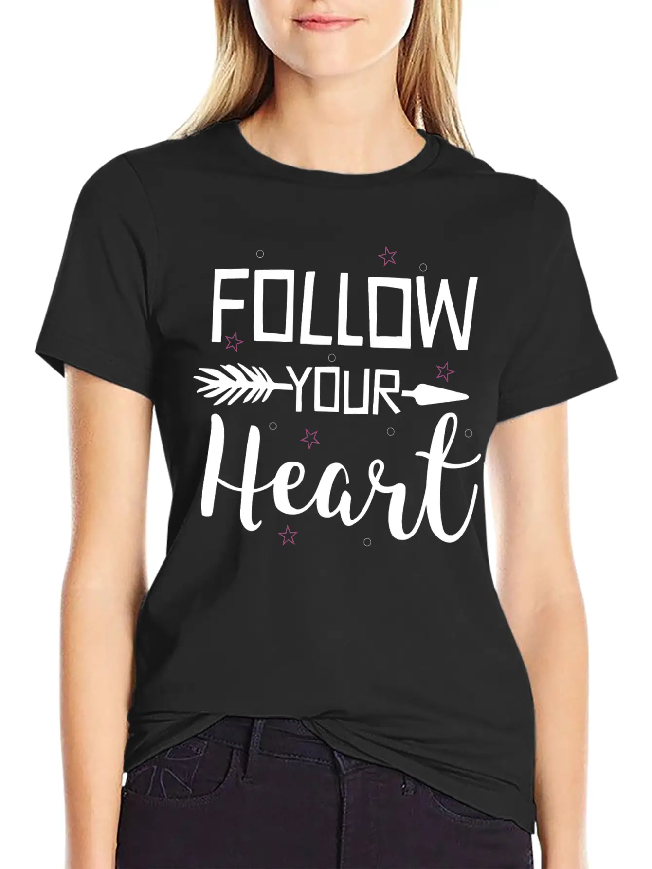 Quotes Follow Your Heart Inspirational Cool Gift Classic Cotton Tee – Unisex Comfort For Any Season