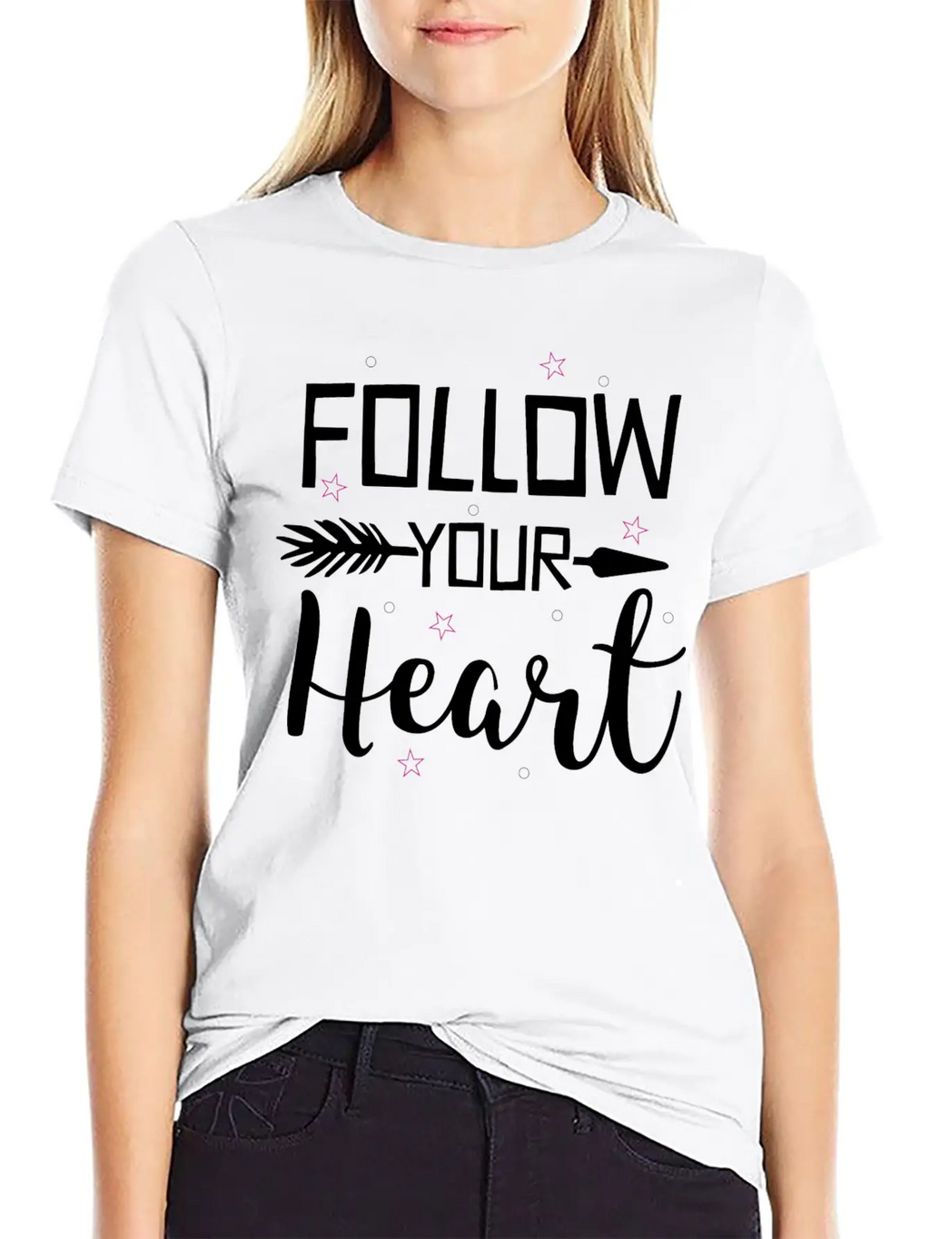 Quotes Follow Your Heart Inspirational Cool Gift Classic Cotton Tee – Unisex Comfort For Any Season