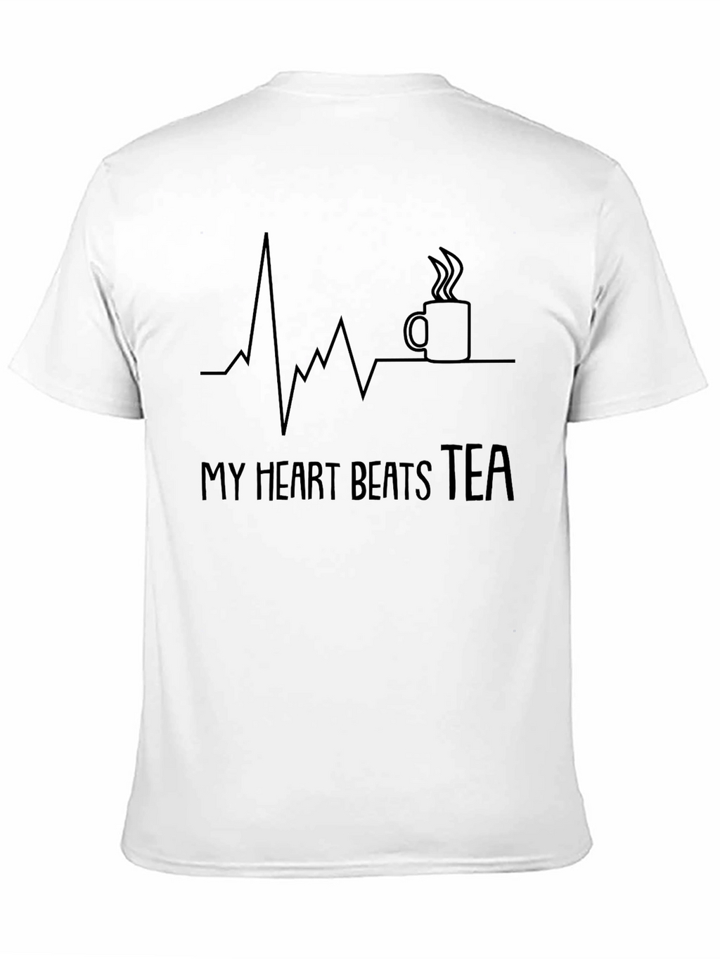 My Heart Beats Tea T-Shirt