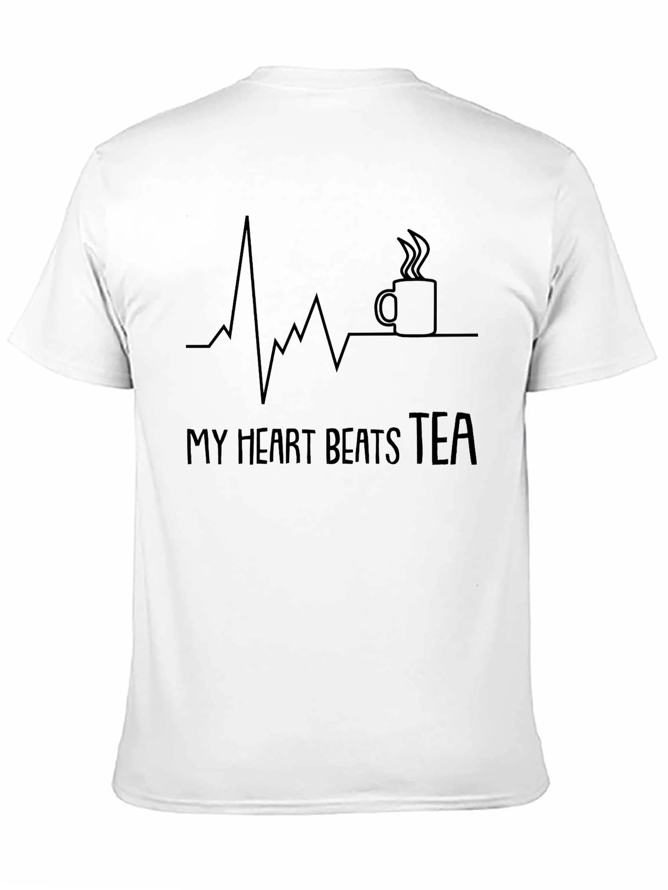 My Heart Beats Tea T-Shirt