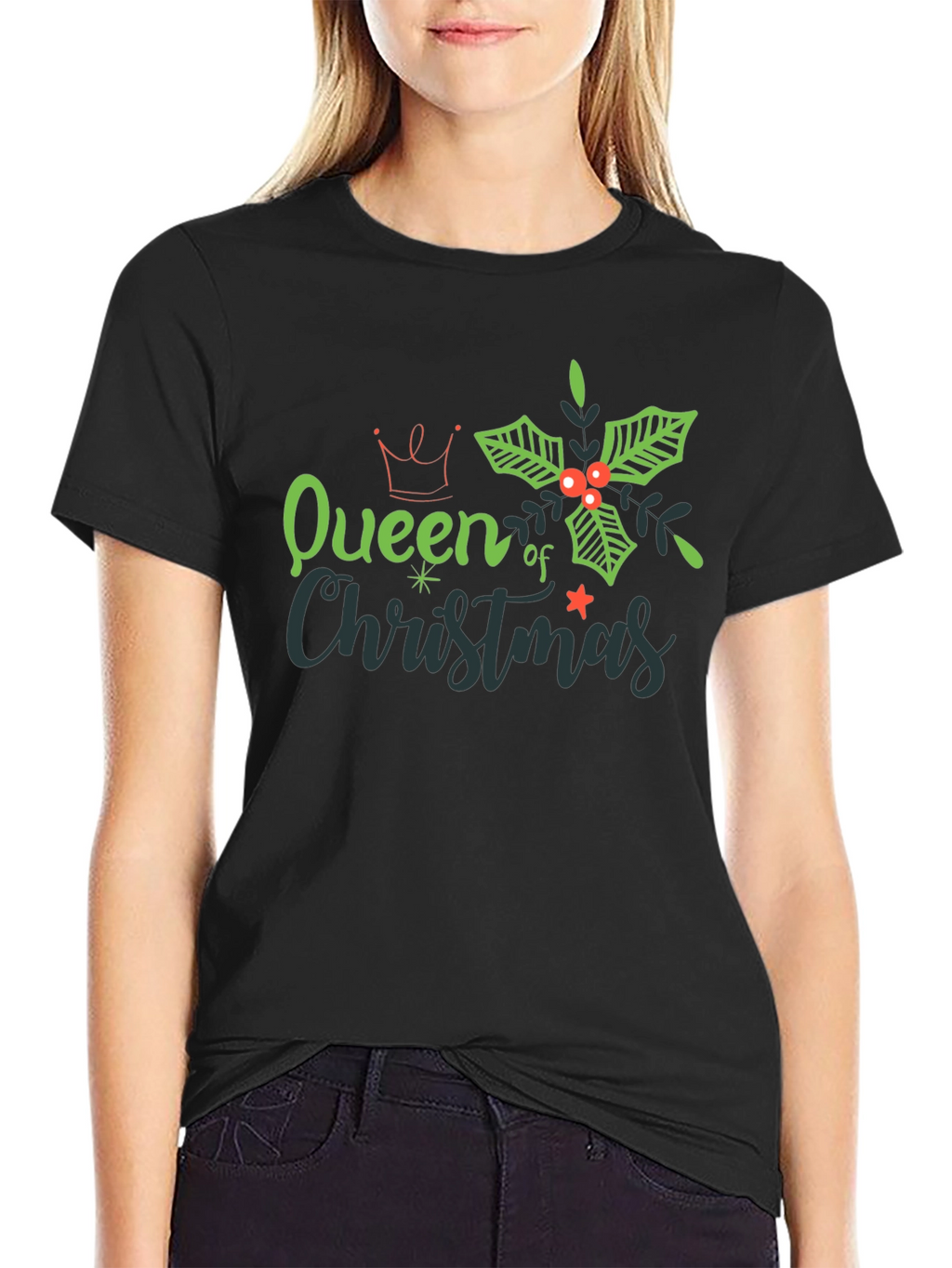Queen of Christmas Graphic Tee