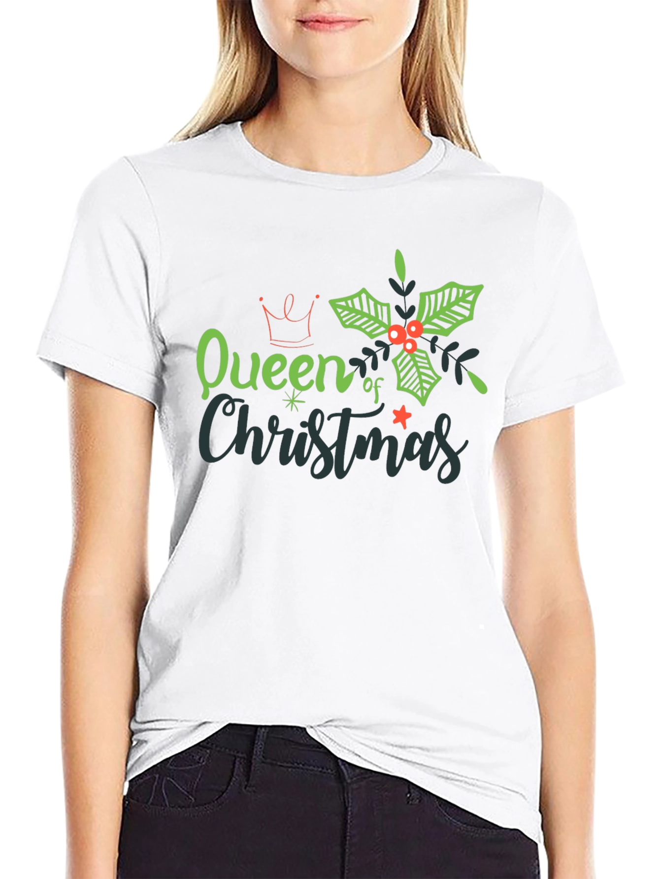 Queen of Christmas Graphic Tee