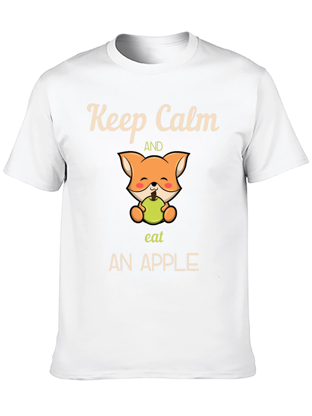 Keep Calm Cute Fox T-Shirt