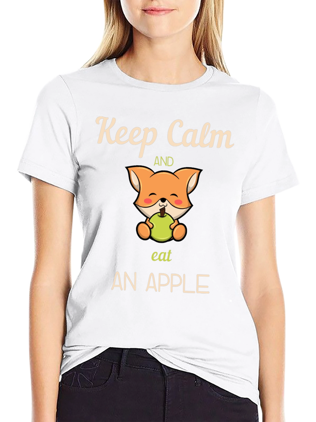 Keep Calm Cute Fox T-Shirt