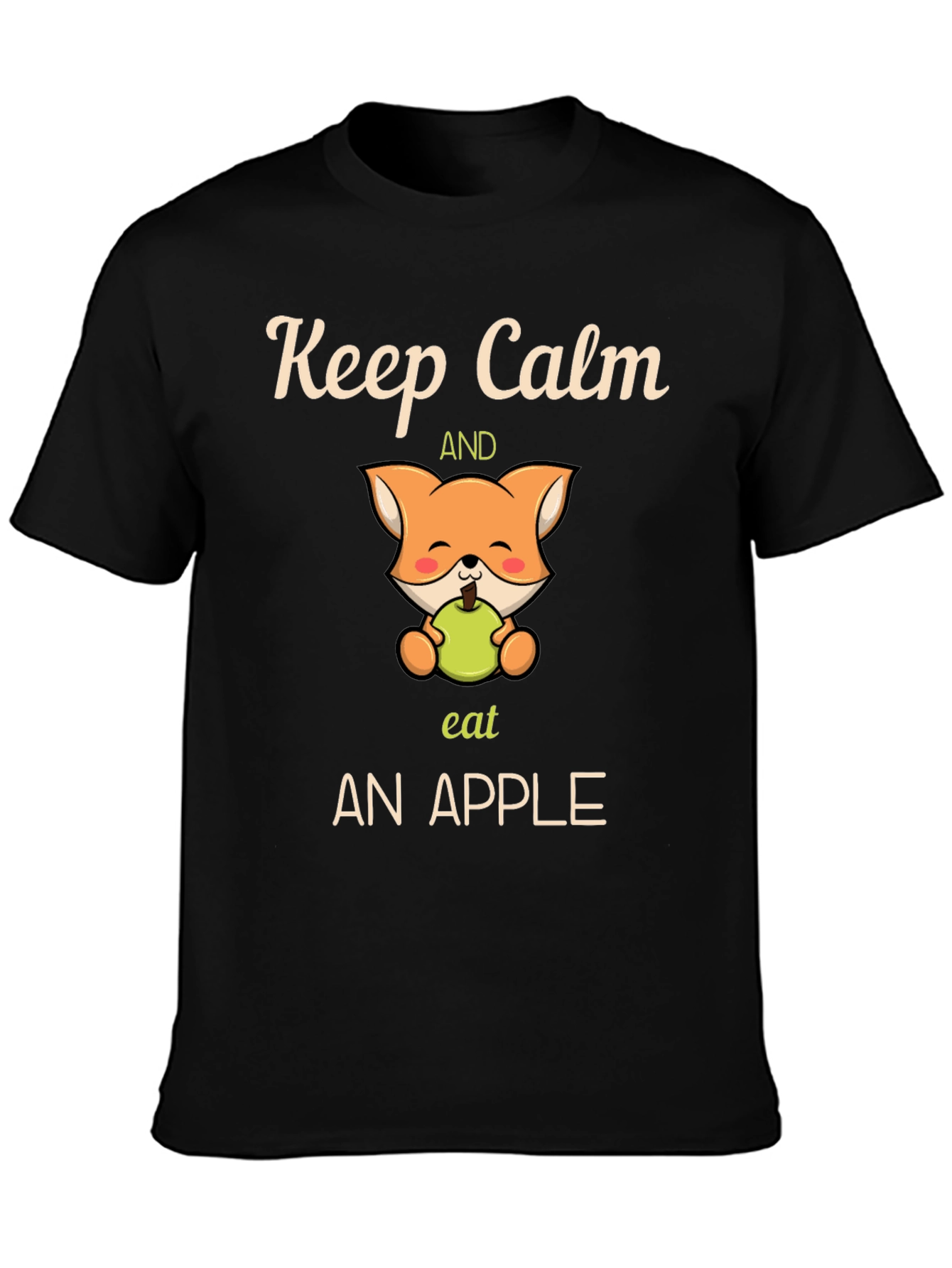 Keep Calm Cute Fox T-Shirt