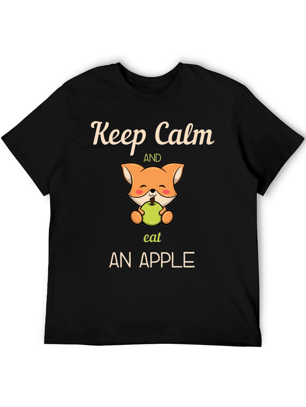 Keep Calm Cute Fox T-Shirt