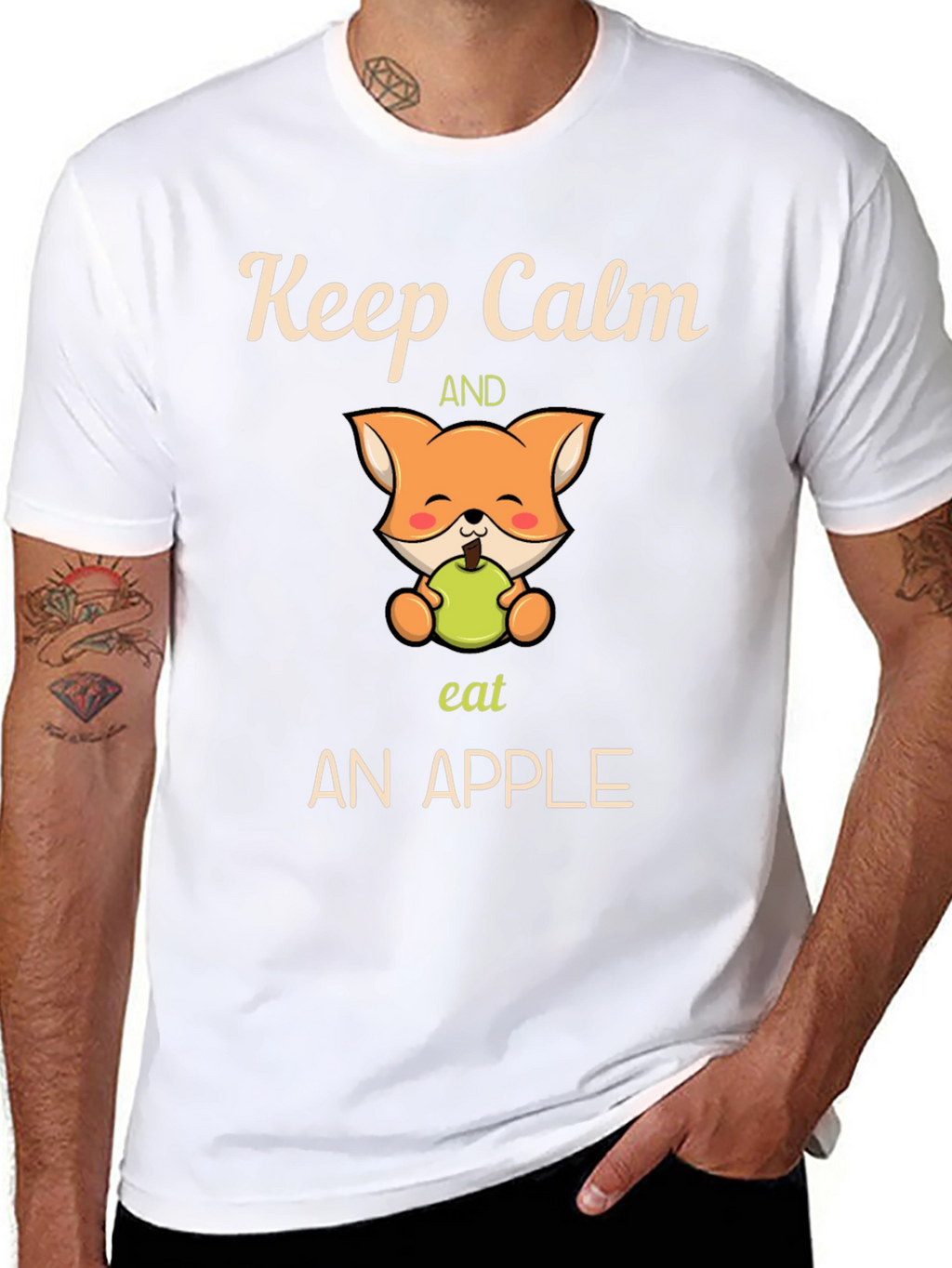 Keep Calm Cute Fox T-Shirt