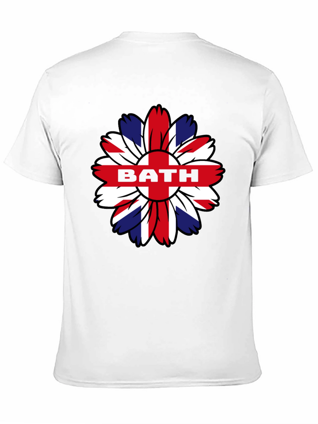 Union Jack Flower BATH Graphic T-Shirt