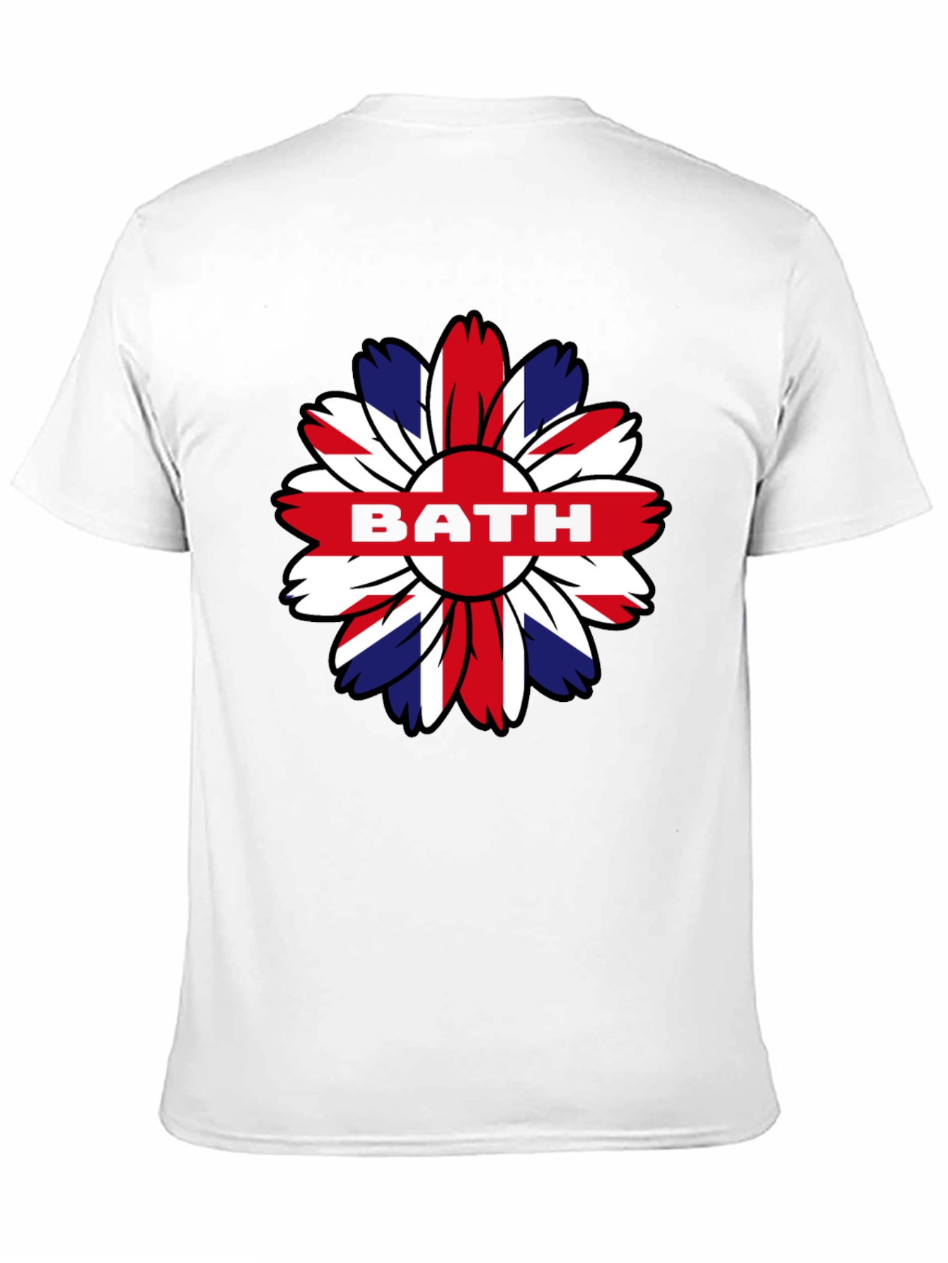 Union Jack Flower BATH Graphic T-Shirt