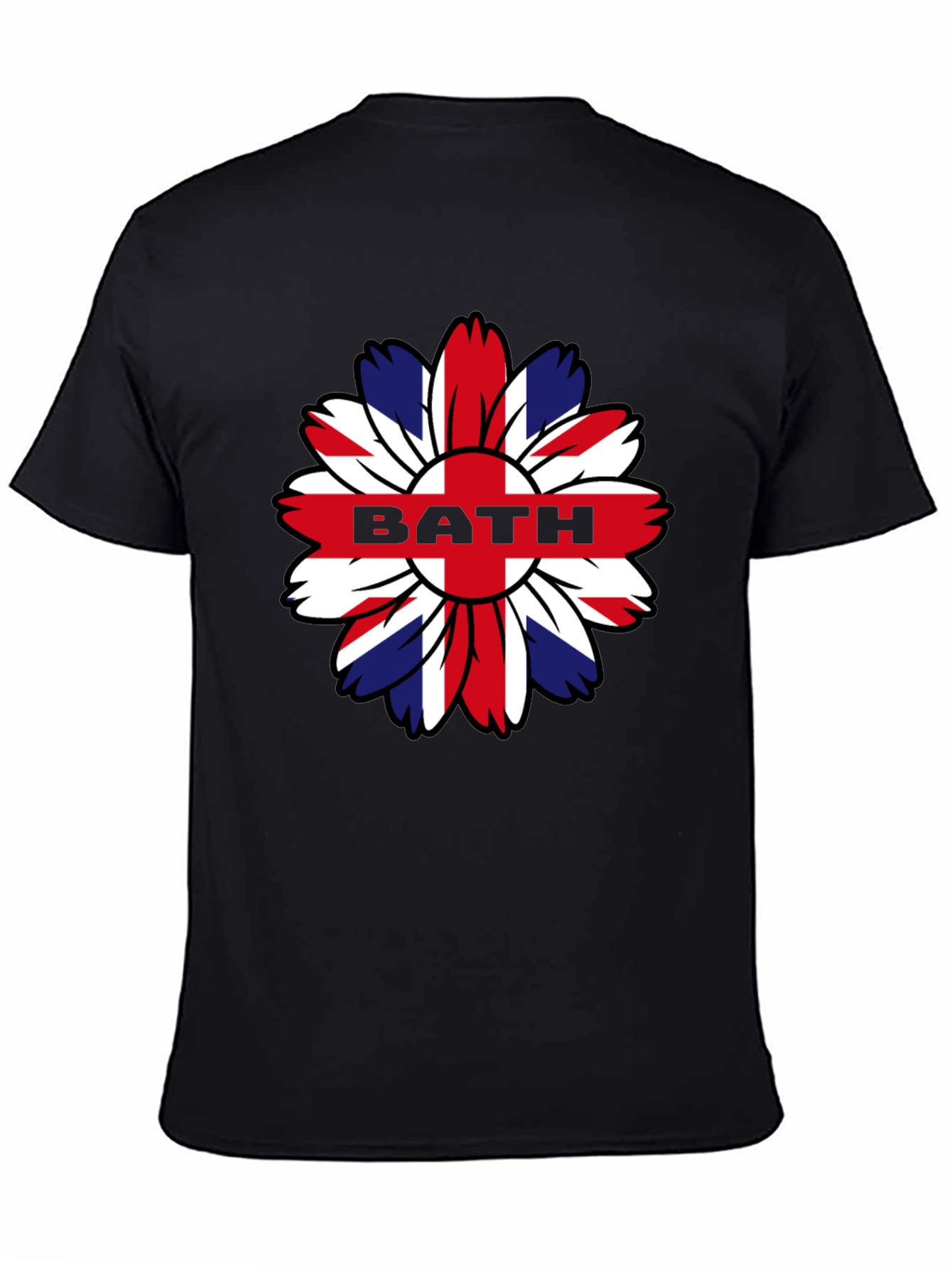 Union Jack Flower BATH Graphic T-Shirt